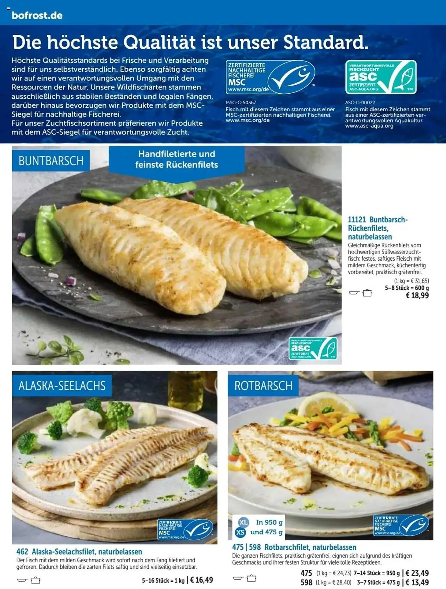 Bofrost Prospekt von 2. März bis 6. September 2025 - Prospekt seite 56