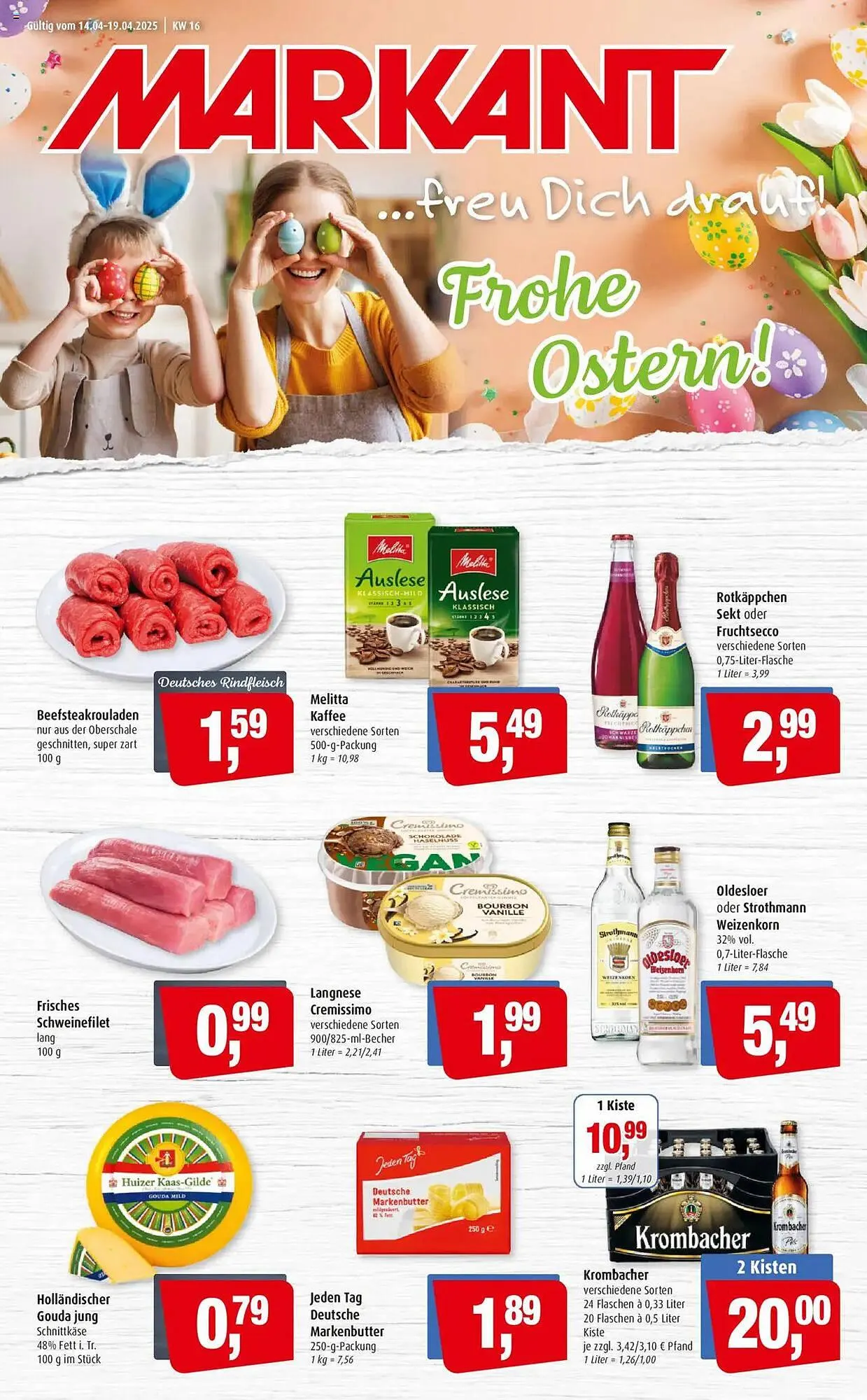 Markant Prospekt von 14. April bis 19. April 2025 - Prospekt seite 1