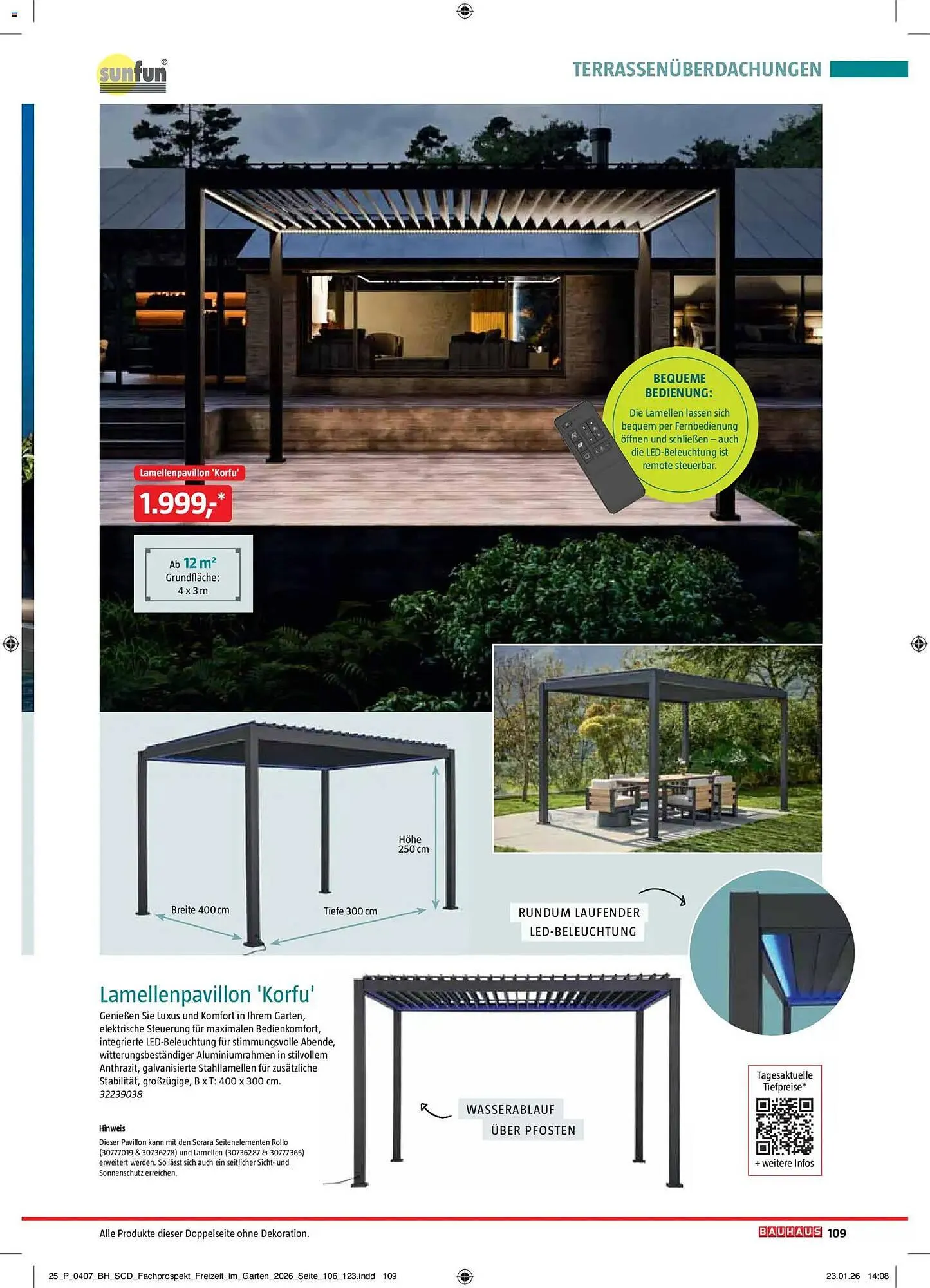 Bauhaus Prospekt von 2. März bis 30. Juni 2026 - Prospekt seite 109