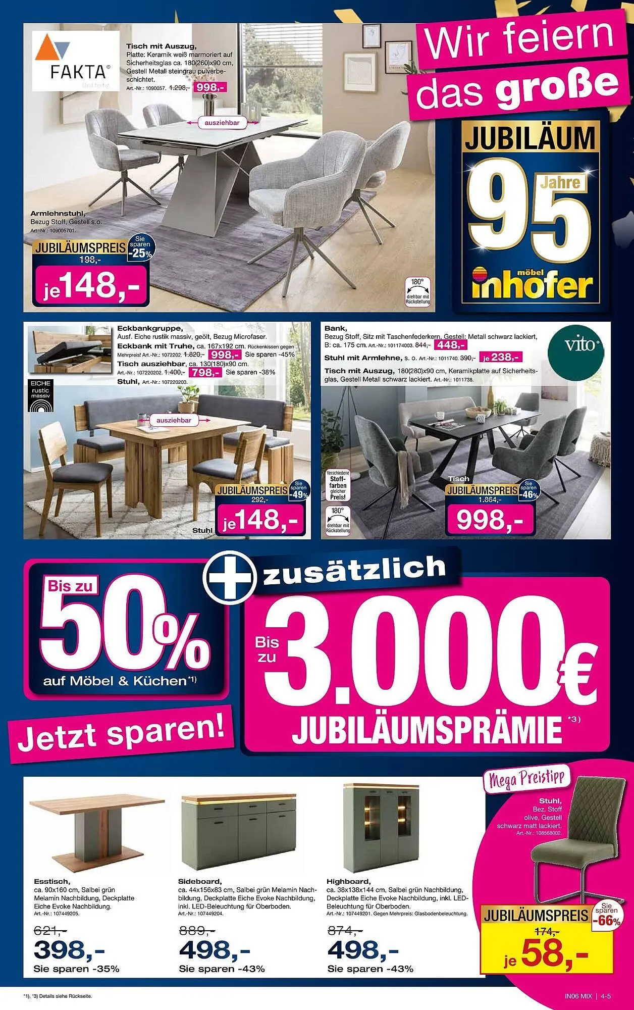 Möbel Inhofer Prospekt von 25. Februar bis 14. März 2026 - Prospekt seite 5
