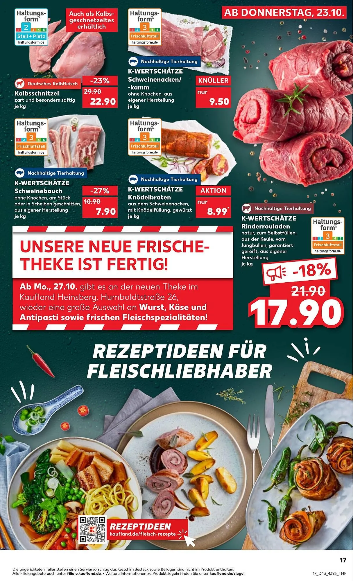 Kaufland Prospekt von 23. Oktober bis 29. Oktober 2025 - Prospekt seite 17