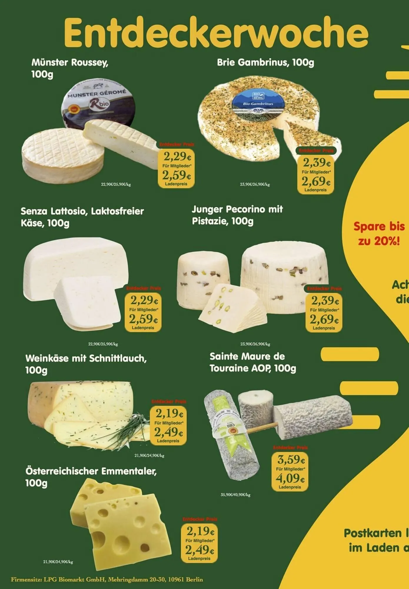 LPG Biomarkt Prospekt von 2. Oktober bis 8. Oktober 2025 - Prospekt seite 3