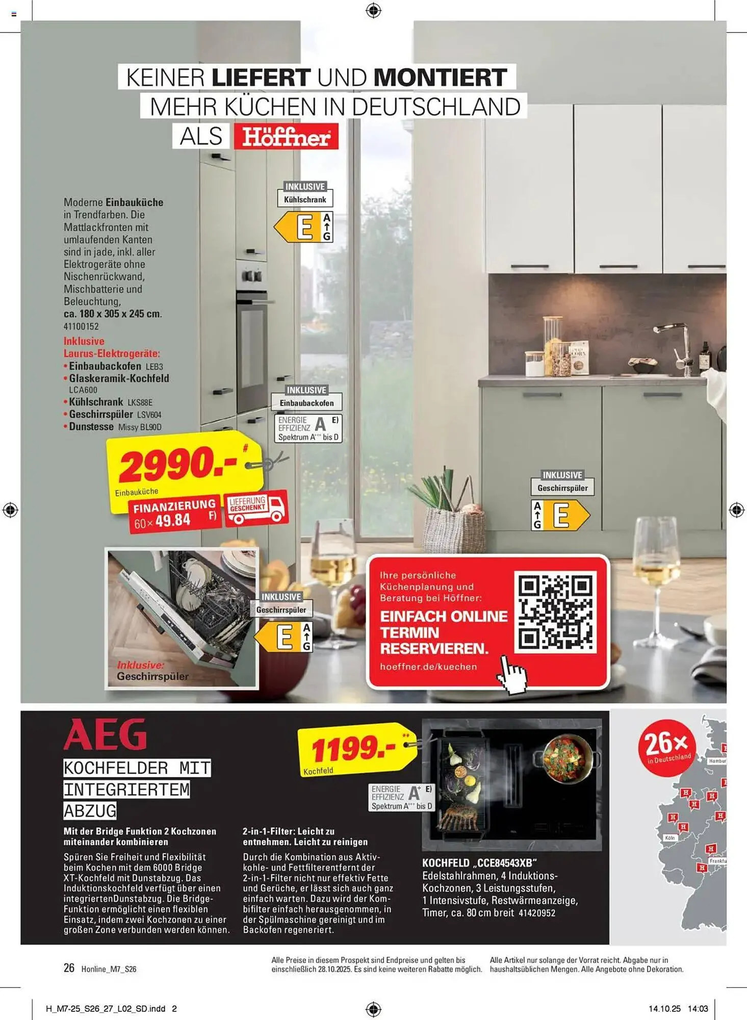 Höffner Prospekt von 15. Oktober bis 28. Oktober 2025 - Prospekt seite 26