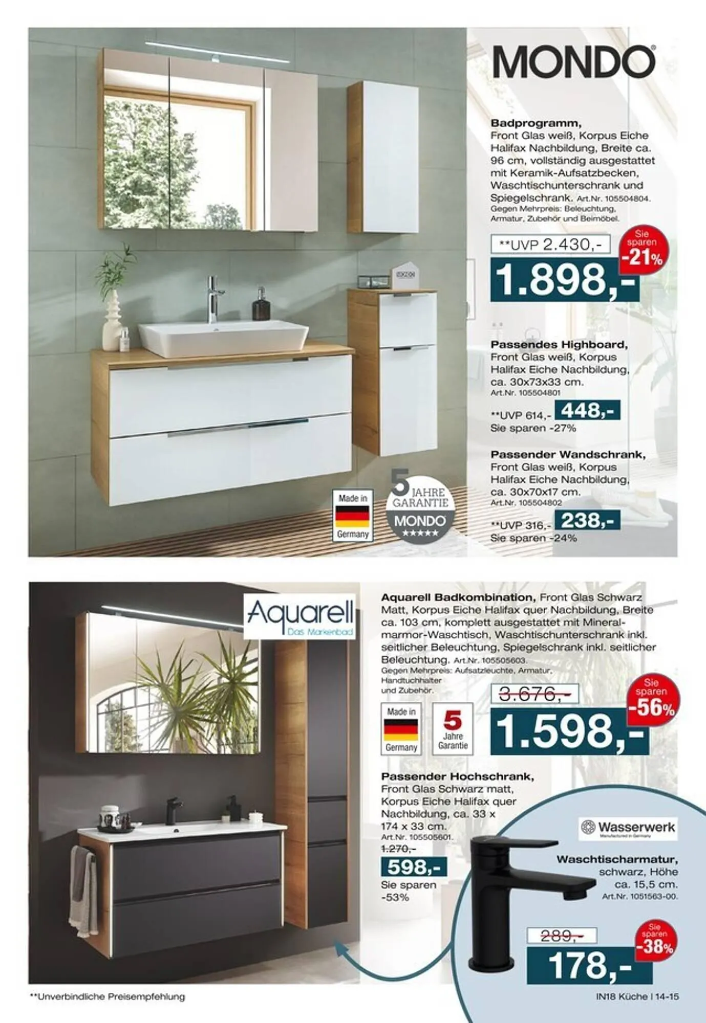 Möbel Inhofer Prospekt von 26. Juni bis 2. August 2025 - Prospekt seite 15