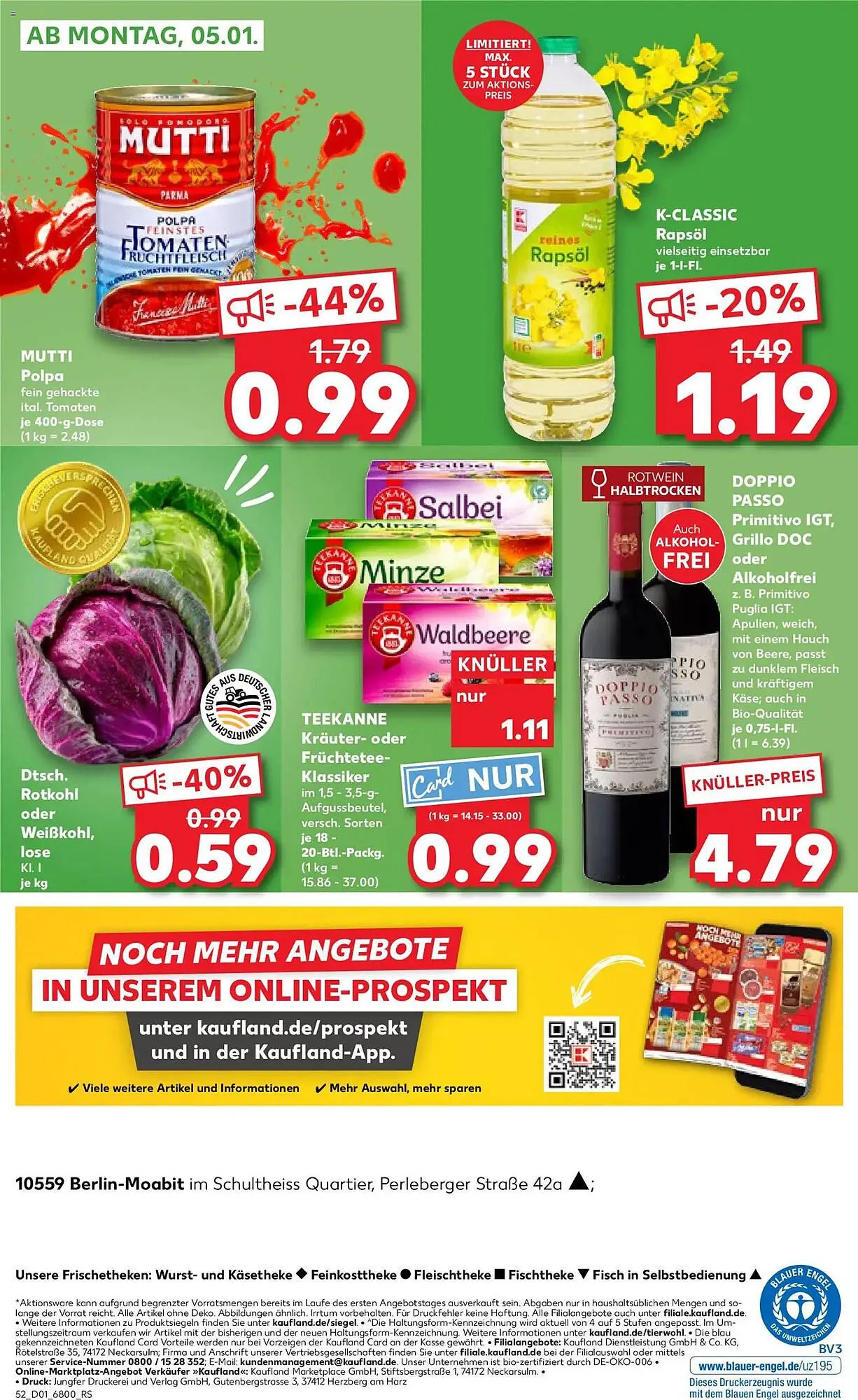 Kaufland Prospekt von 2. Januar bis 7. Januar 2026 - Prospekt seite 52