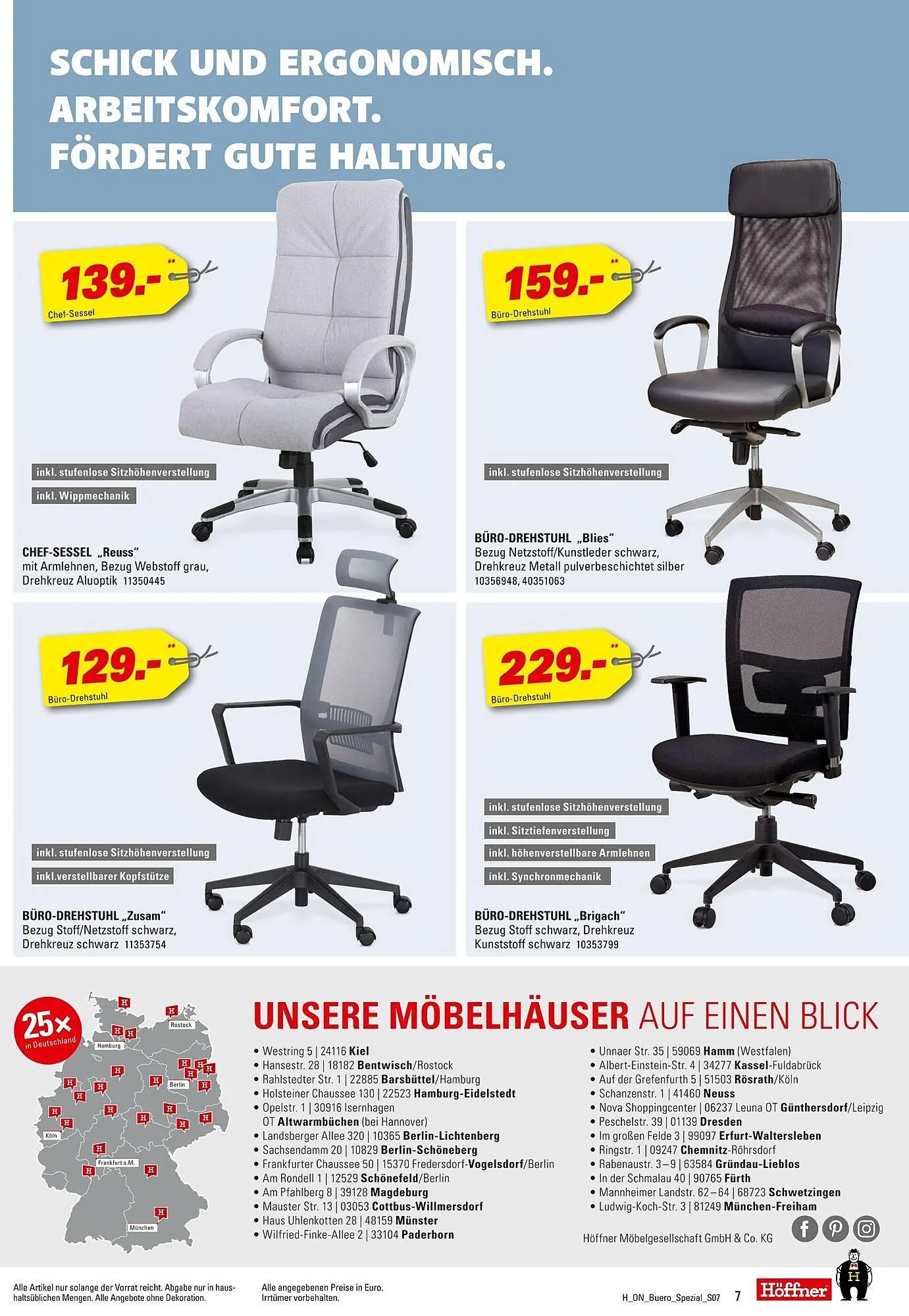 Höffner Prospekt von 30. Juli bis 12. August 2025 - Prospekt seite 7