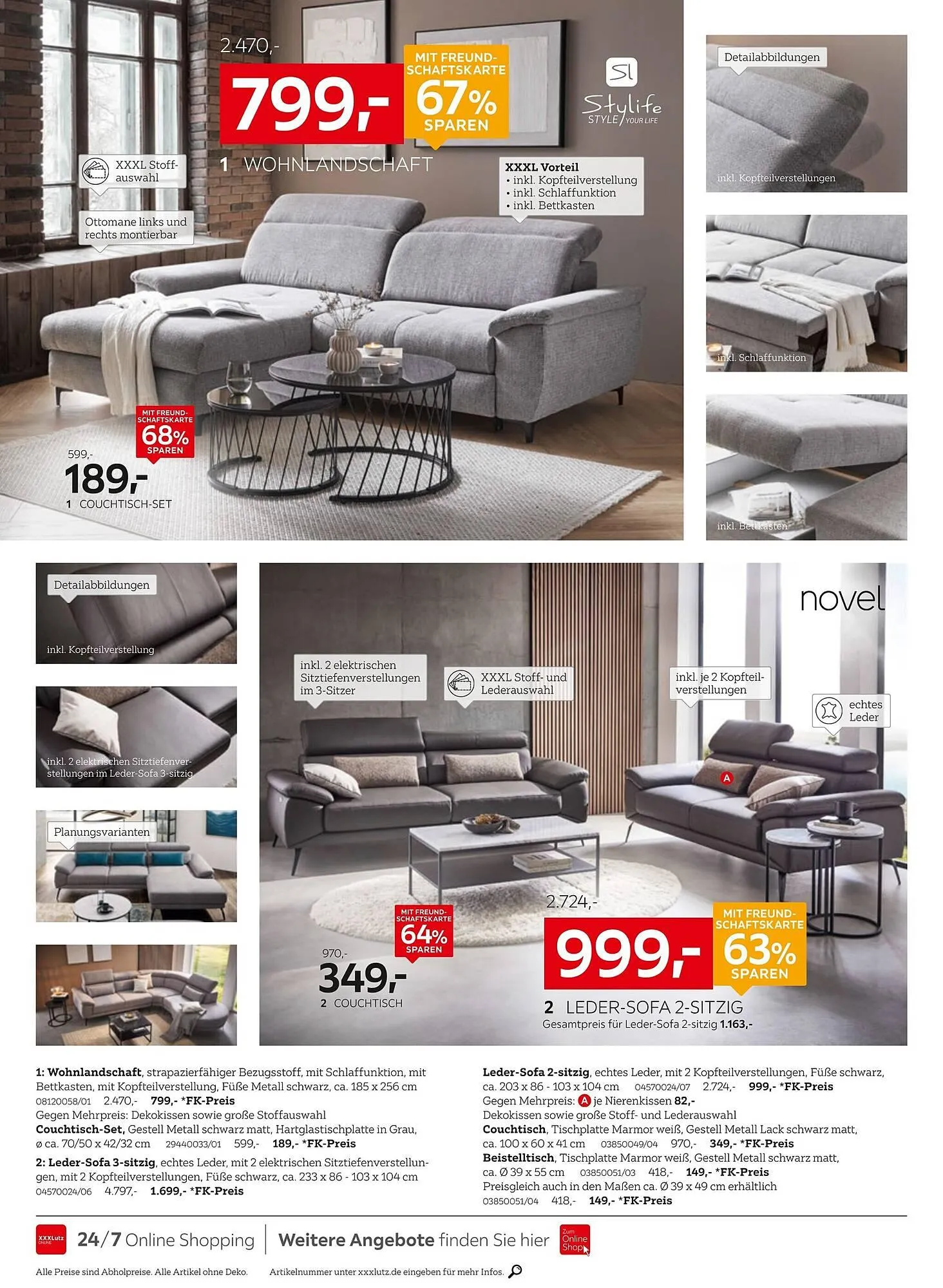 XXXLutz Prospekt von 27. Dezember bis 11. Januar 2026 - Prospekt seite 12