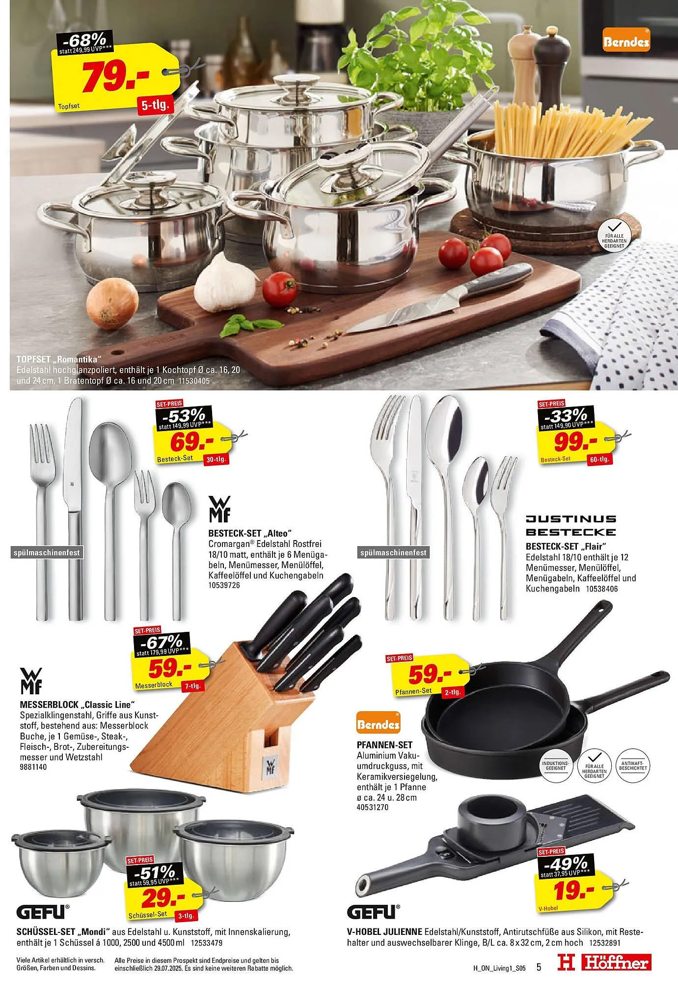 Höffner Prospekt von 3. Juni bis 29. Juli 2025 - Prospekt seite 5