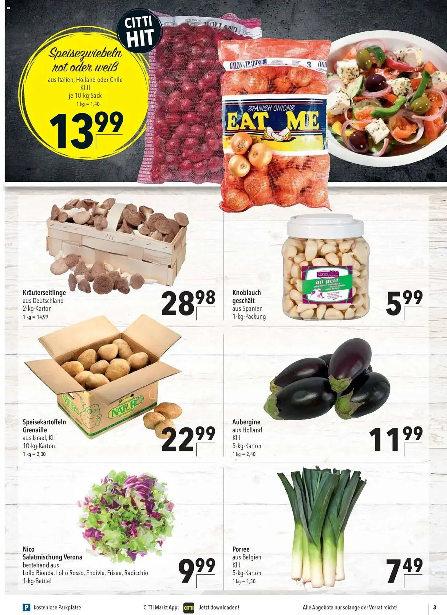 CITTI Markt Prospekt von 7. Mai bis 20. Mai 2025 - Prospekt seite 3