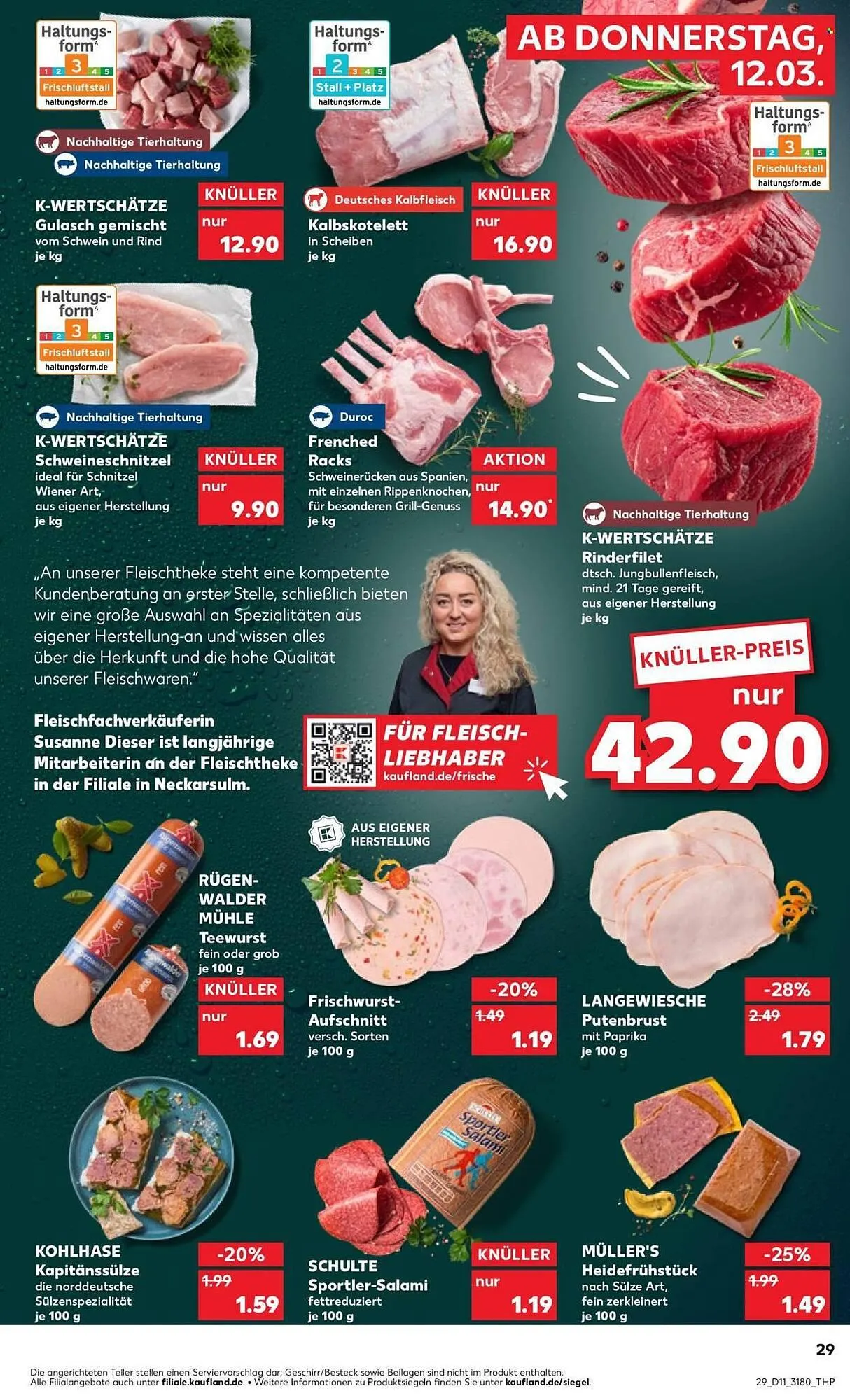 Kaufland Prospekt von 12. März bis 18. März 2026 - Prospekt seite 29