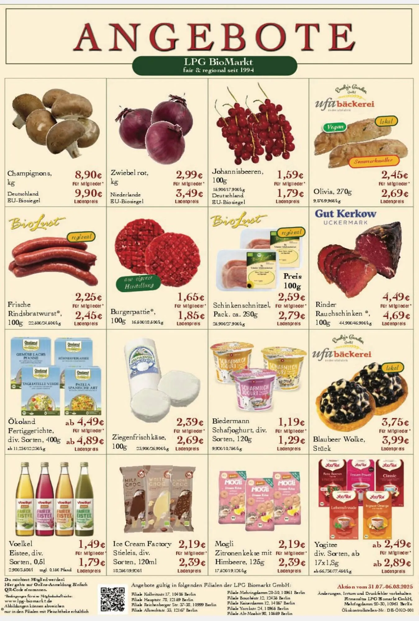 LPG Biomarkt Prospekt von 31. Juli bis 6. August 2025 - Prospekt seite 2