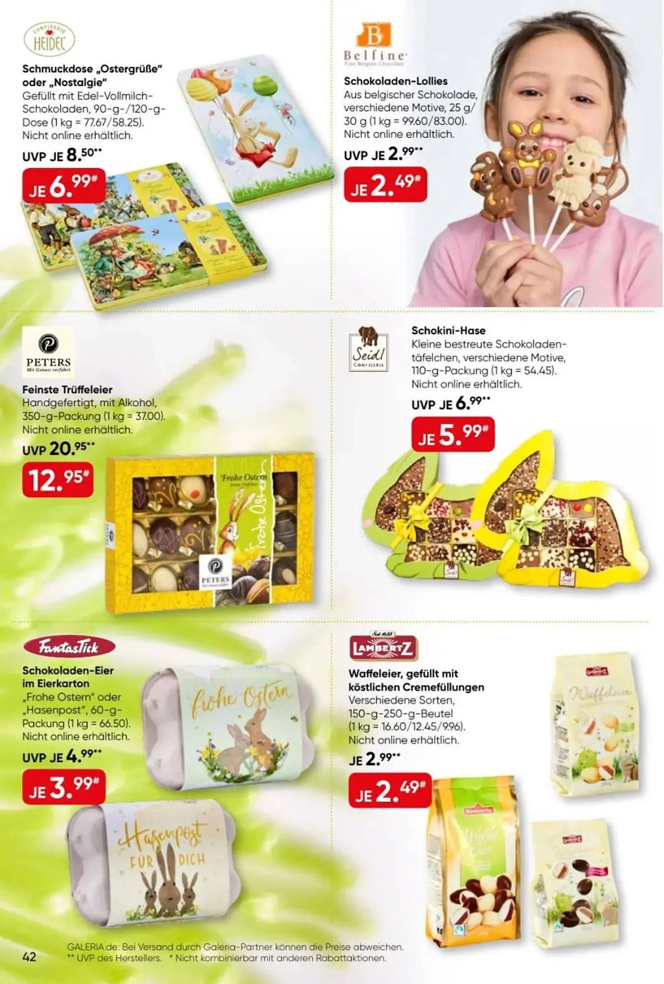 Galeria Kaufhof Prospekt von 17. März bis 29. März 2026 - Prospekt seite 42