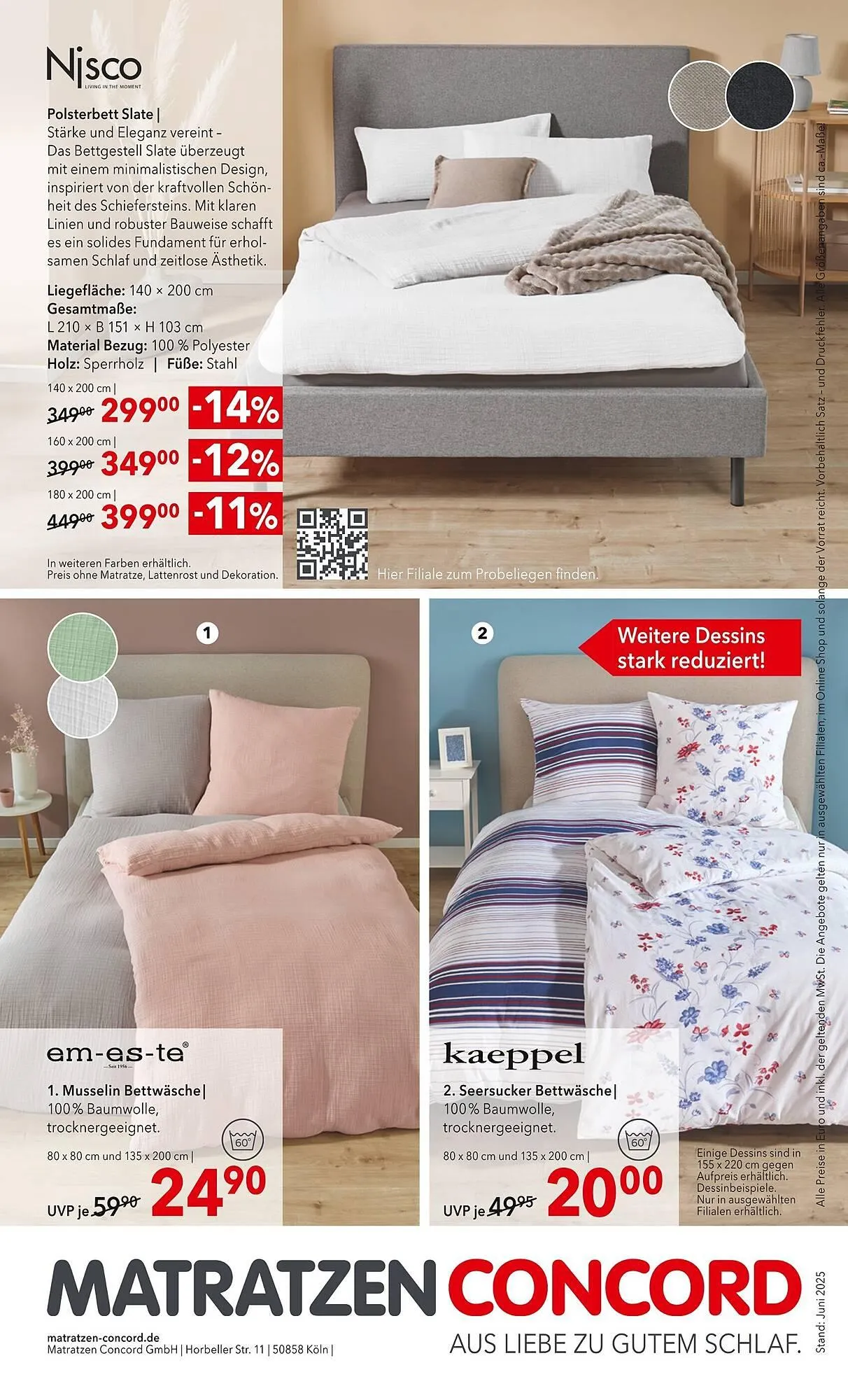 Matratzen Concord Prospekt von 25. Juni bis 29. Juli 2025 - Prospekt seite 8