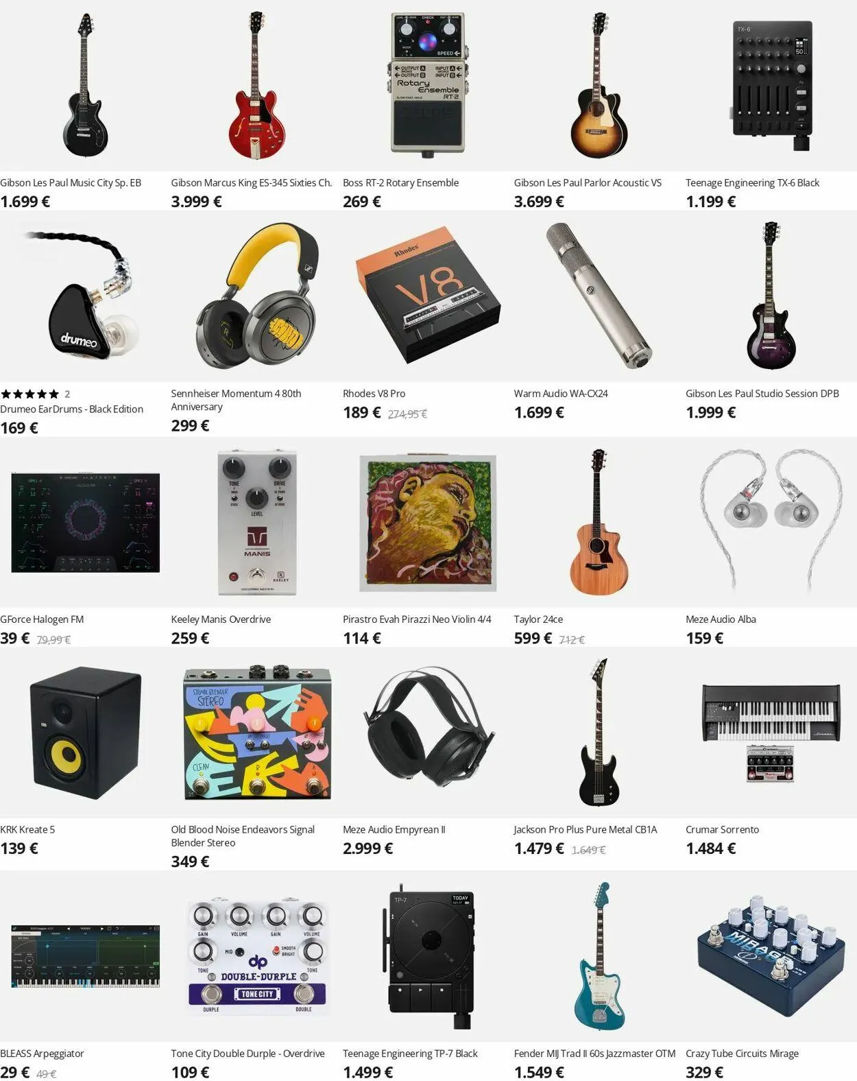 Thomann Aktueller Prospekt von 21. Juli bis 30. Juli 2025 - Prospekt seite 3