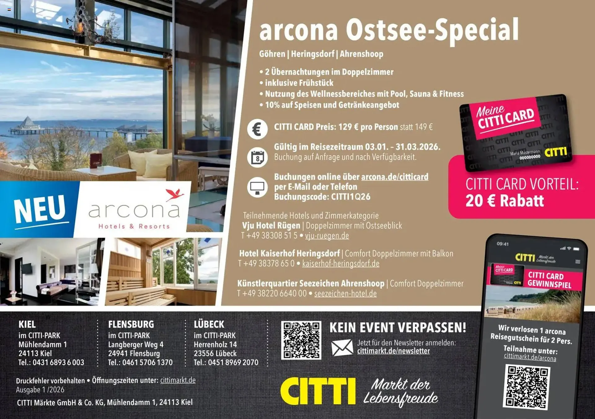 CITTI Markt Prospekt von 1. Januar bis 19. April 2026 - Prospekt seite 24