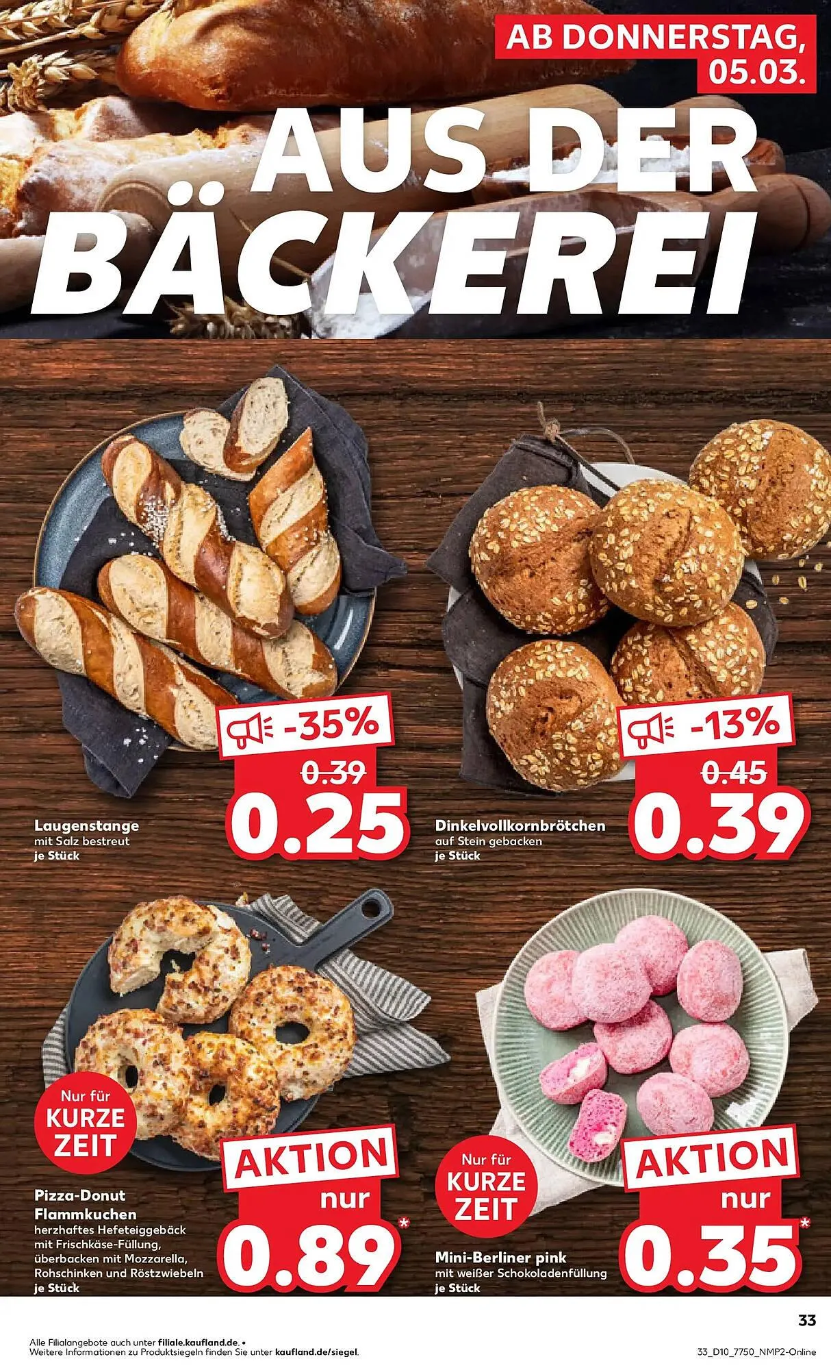Kaufland Prospekt von 5. März bis 11. März 2026 - Prospekt seite 33