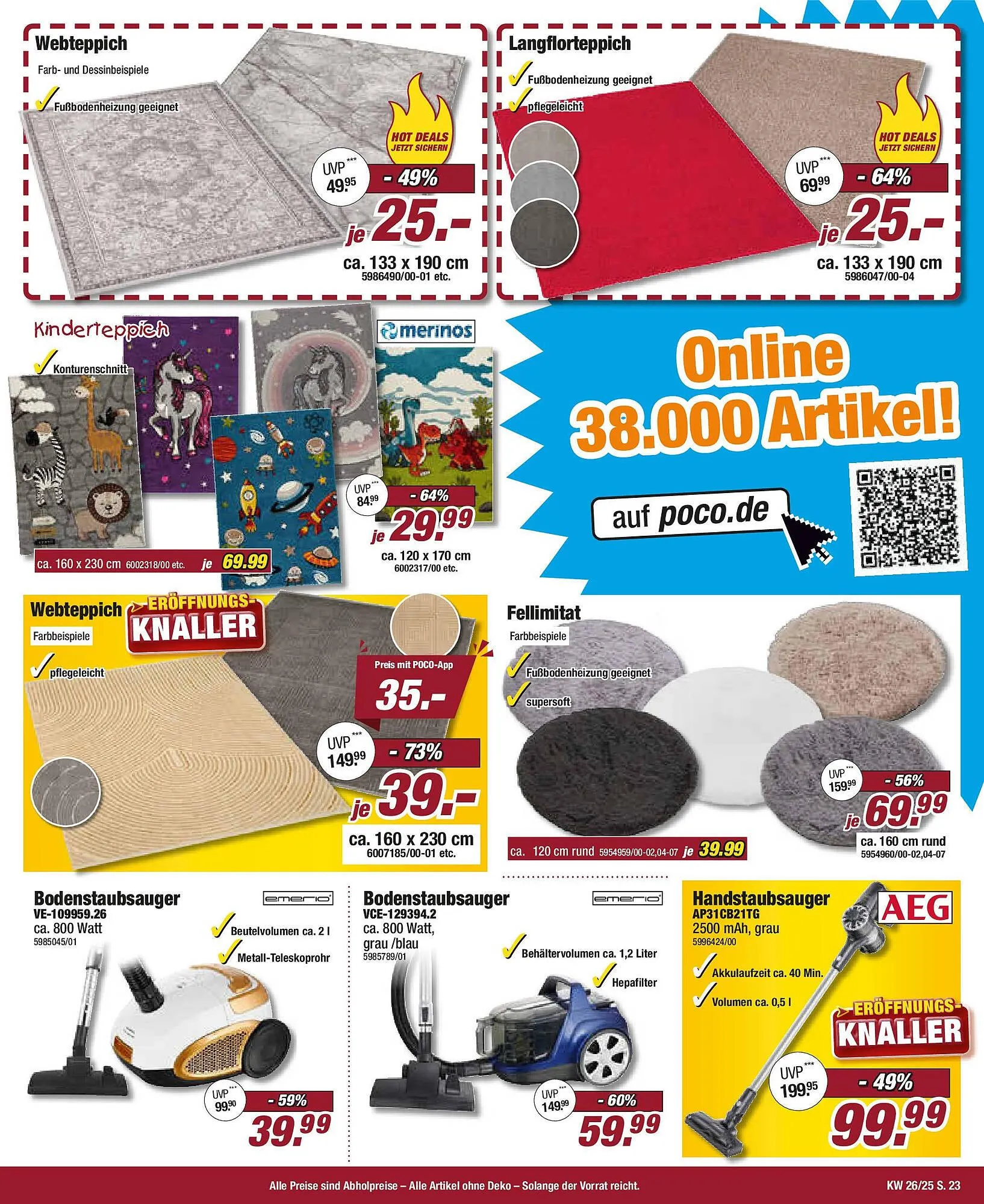 Poco Prospekt von 20. Juni bis 27. Juni 2025 - Prospekt seite 23