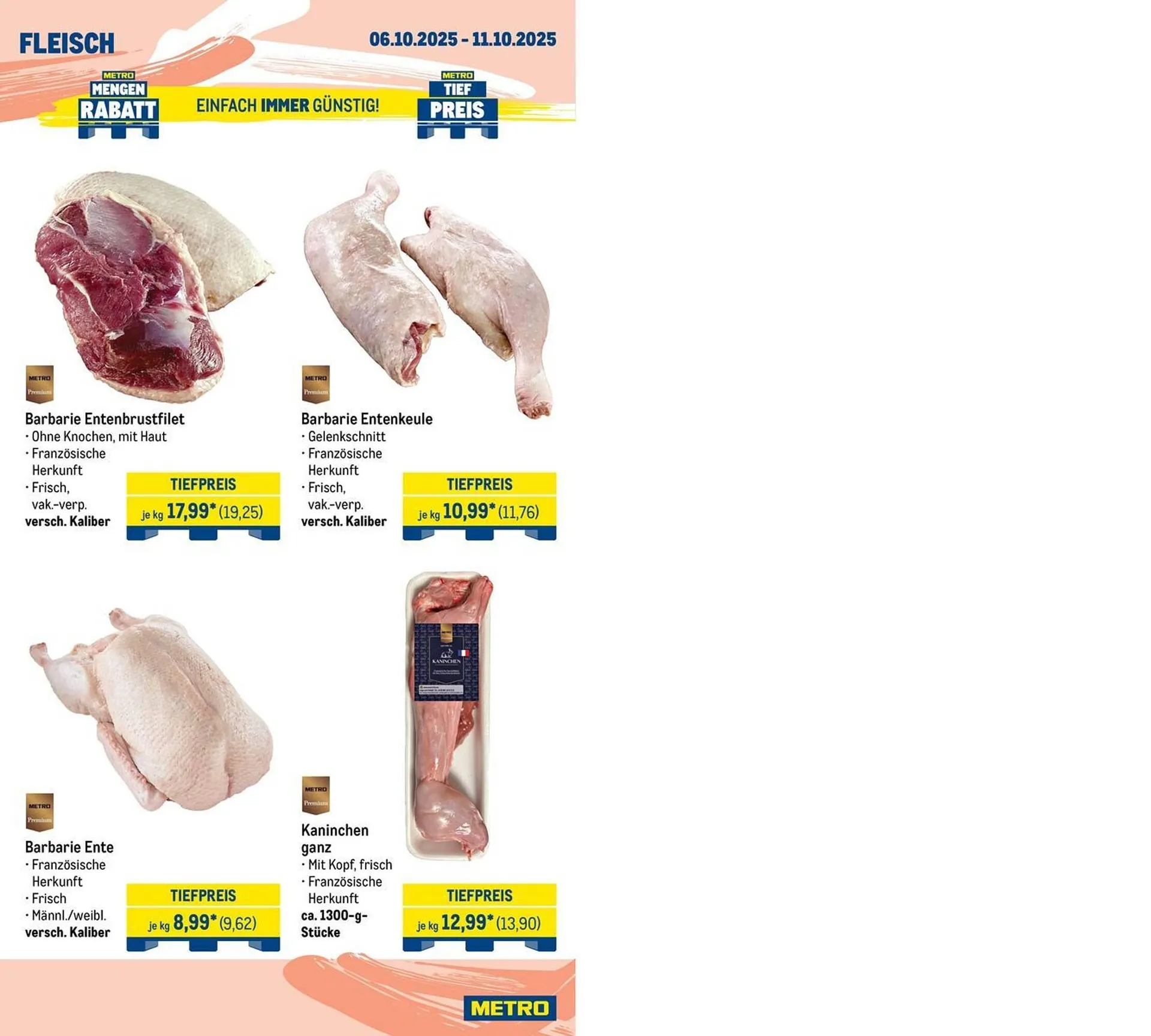 METRO Prospekt von 6. Oktober bis 11. Oktober 2025 - Prospekt seite 4