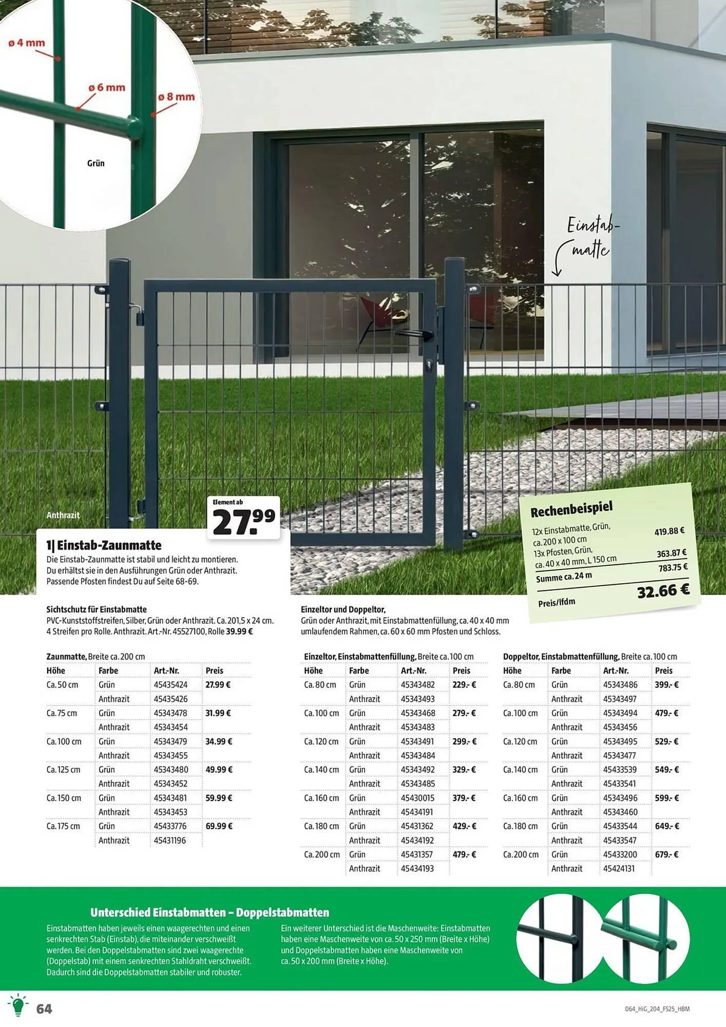 Hagebau Prospekt von 19. September bis 31. Dezember 2025 - Prospekt seite 64