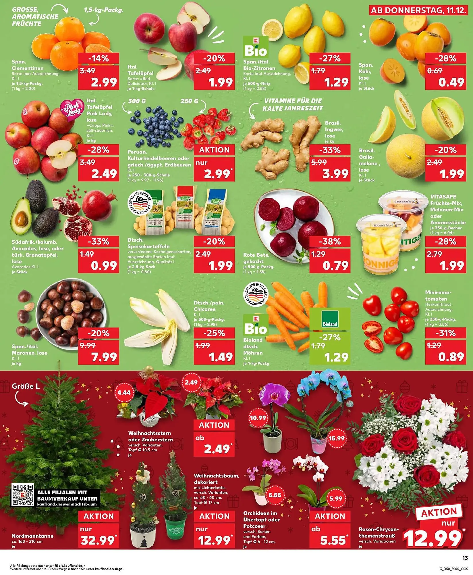Kaufland Prospekt von 14. Dezember bis 17. Dezember 2025 - Prospekt seite 13