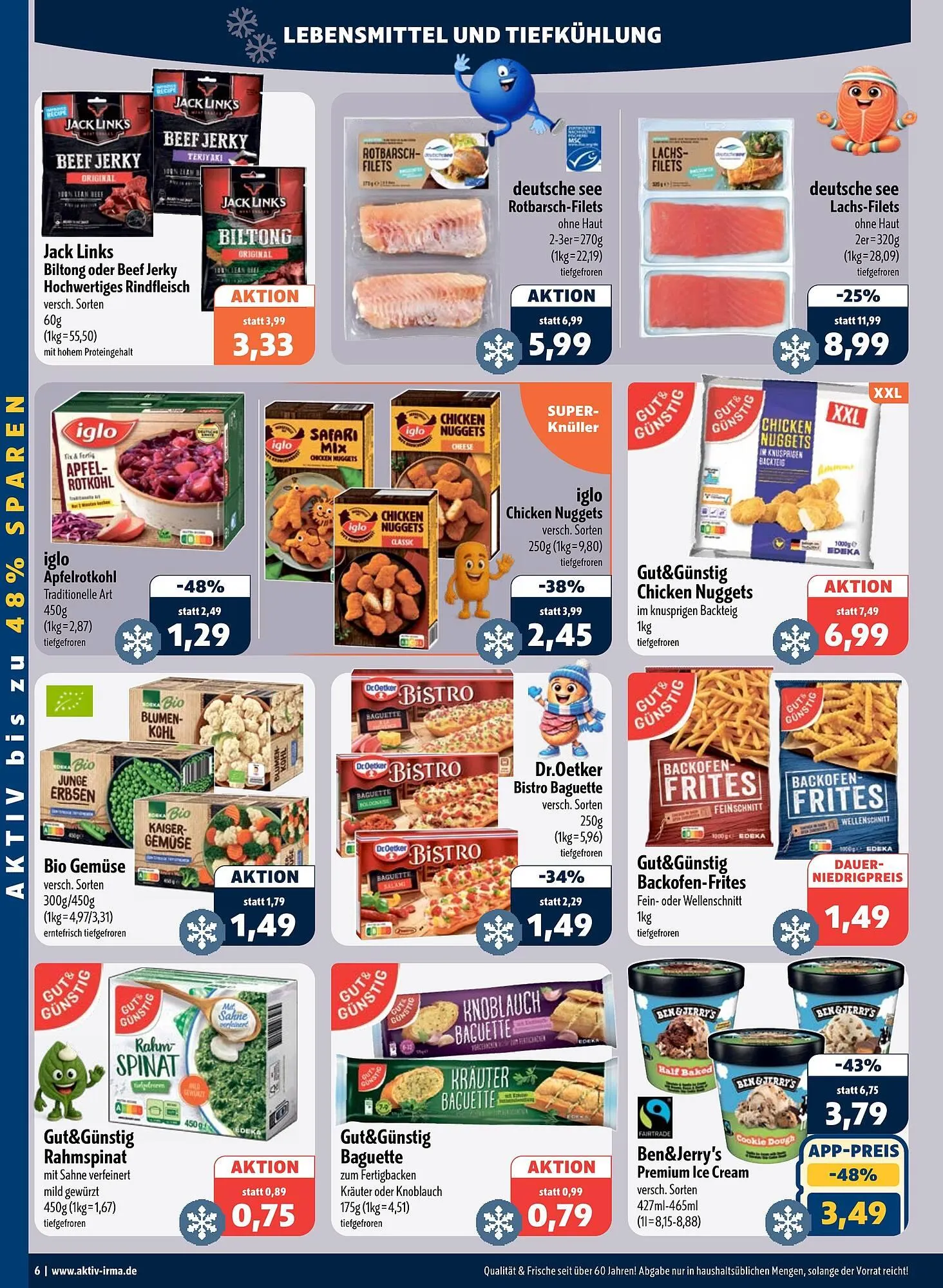 Aktiv Irma Prospekt von 5. Januar bis 10. Januar 2026 - Prospekt seite 6