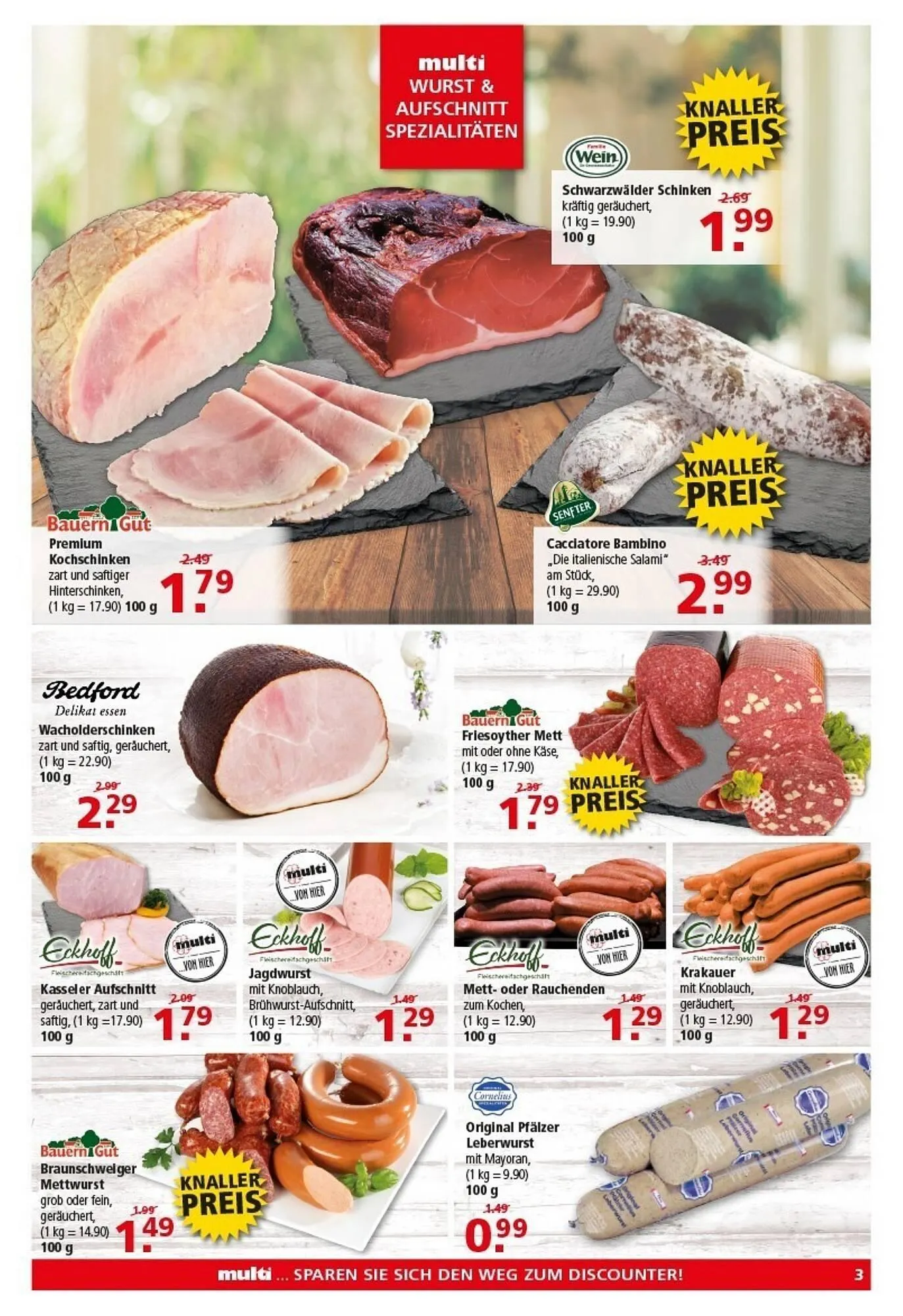 Multi Markt Prospekt von 6. April bis 11. April 2026 - Prospekt seite 3