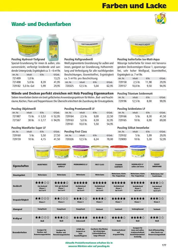 Holz-& Baukatalog 2024/25 von 27. März bis 31. Januar 2025 - Prospekt seite 177