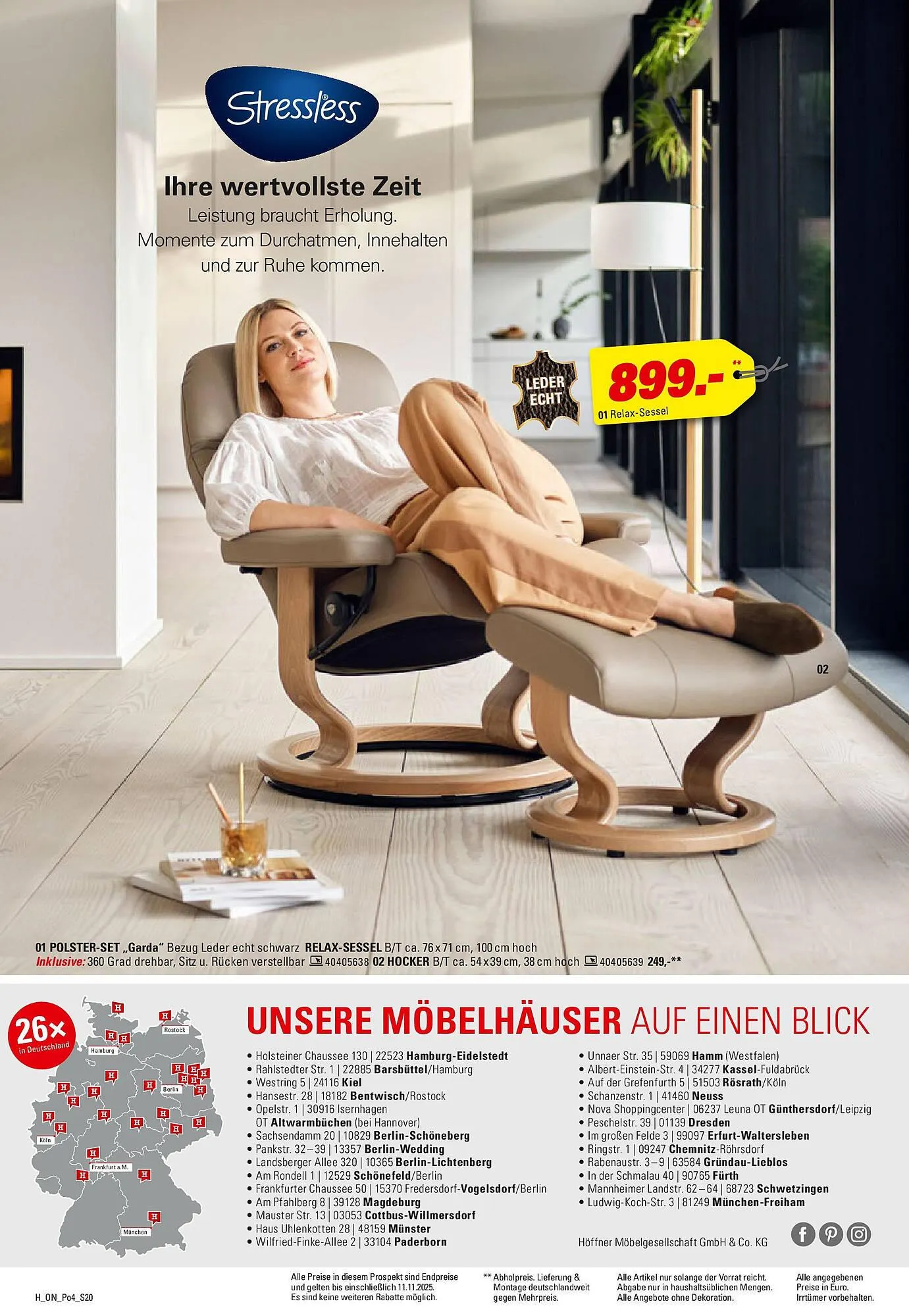Höffner Prospekt von 21. Oktober bis 11. November 2025 - Prospekt seite 20
