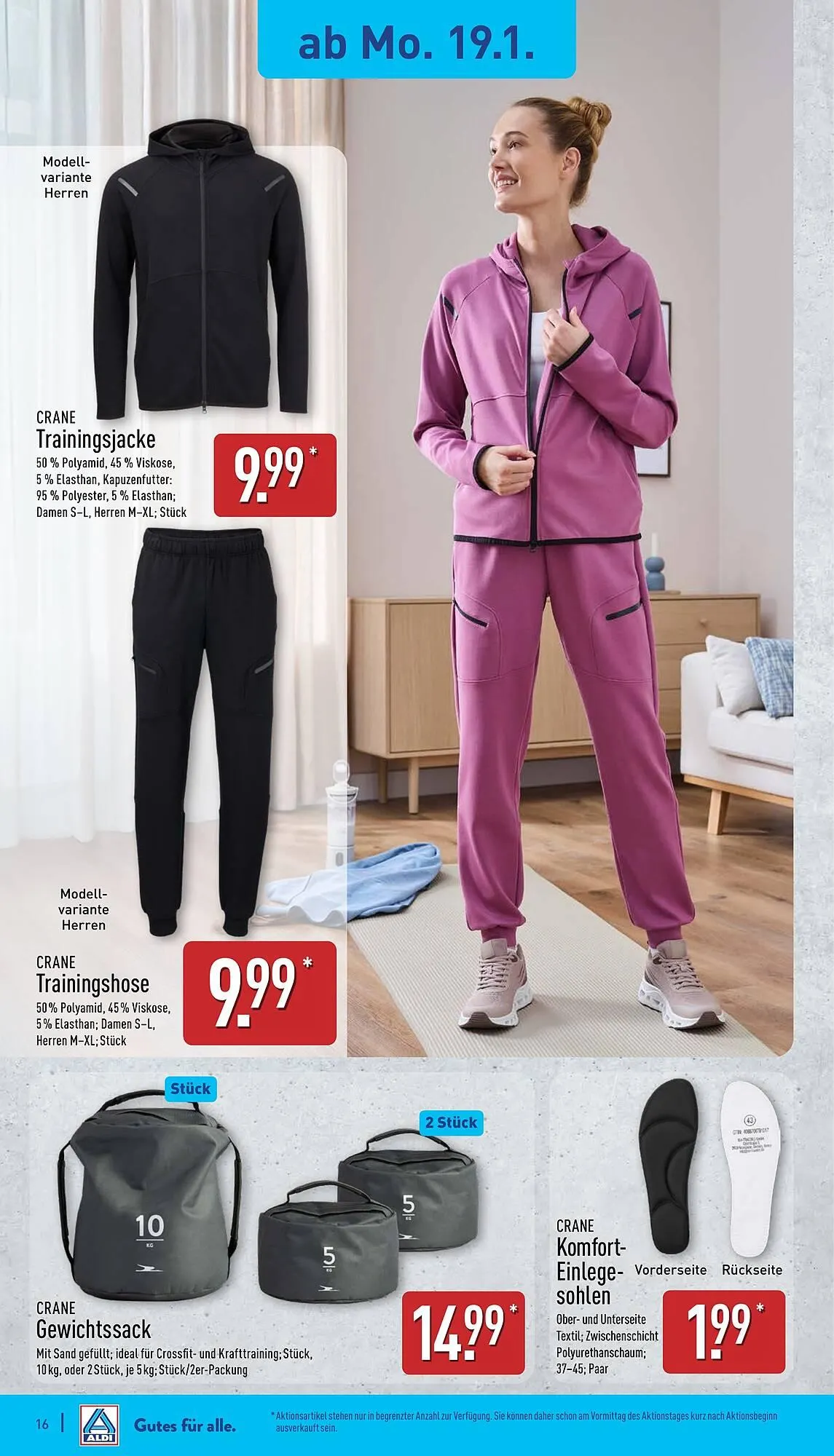 Aldi Nord Prospekt von 19. Januar bis 24. Januar 2026 - Prospekt seite 16