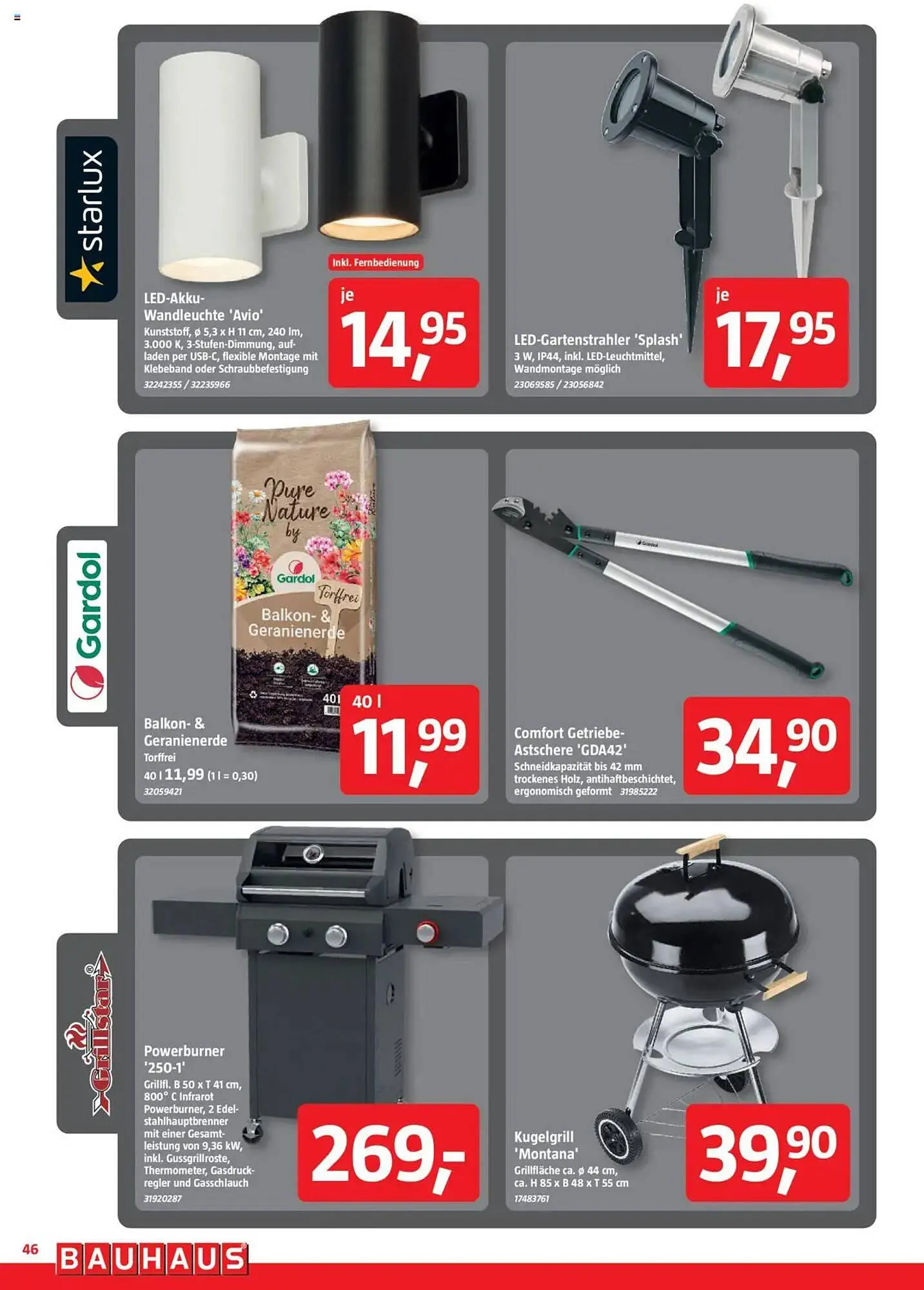 Bauhaus Prospekt von 31. Mai bis 28. Juni 2025 - Prospekt seite 94