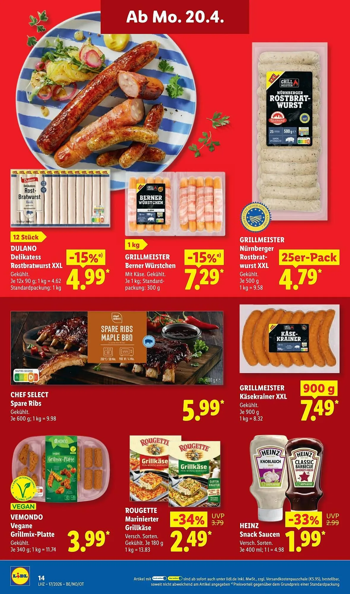 Lidl Prospekt von 20. April bis 26. April 2026 - Prospekt seite 26