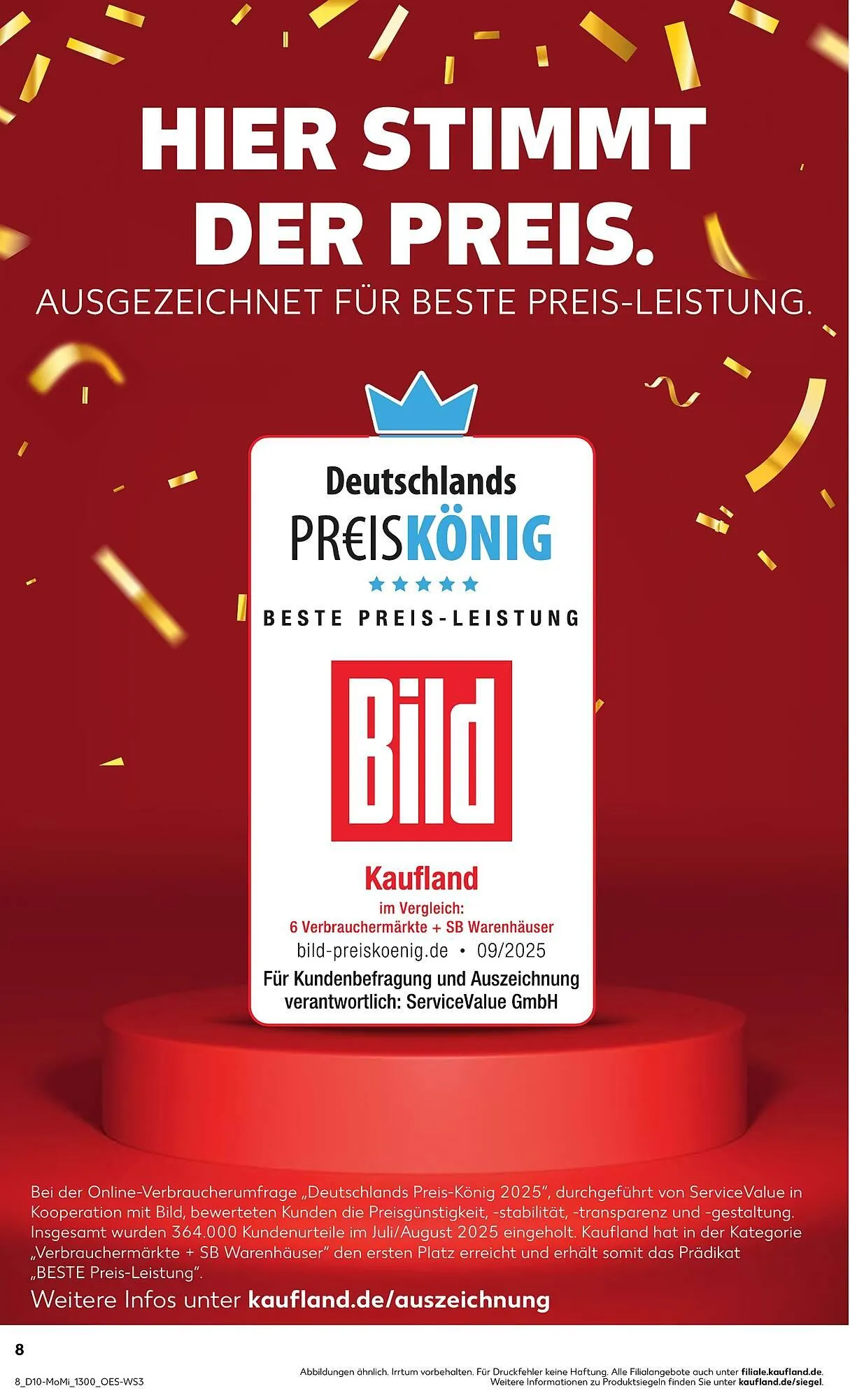 Kaufland Prospekt von 2. März bis 4. März 2026 - Prospekt seite 8