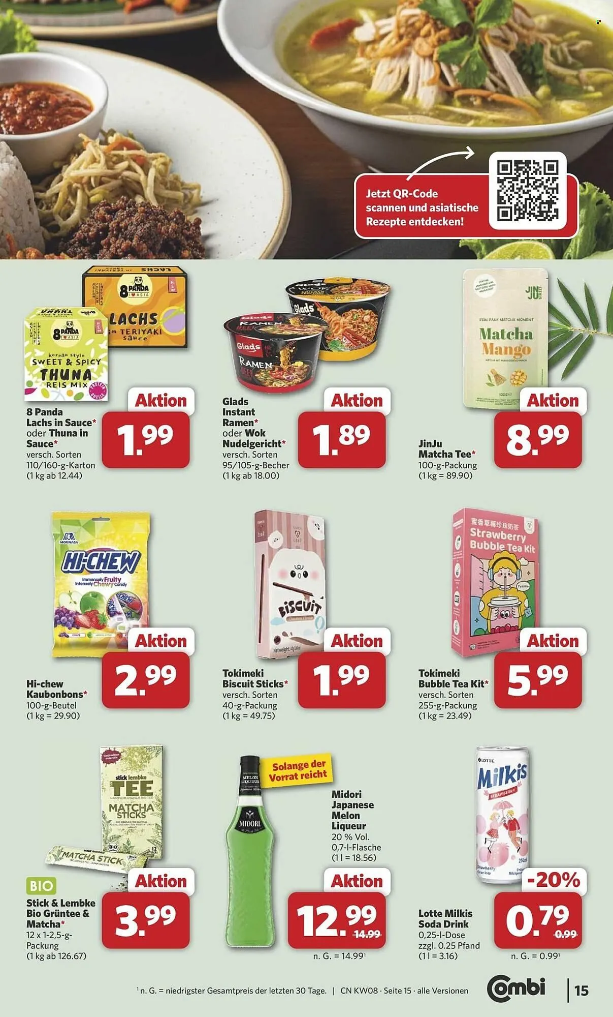 Combi Prospekt von 16. Februar bis 21. Februar 2026 - Prospekt seite 15