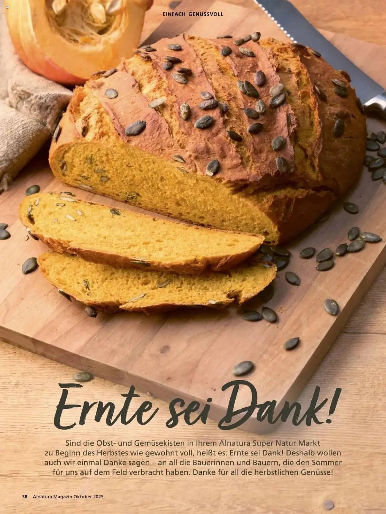 Alnatura Prospekt von 1. Oktober bis 31. Oktober 2025 - Prospekt seite 38