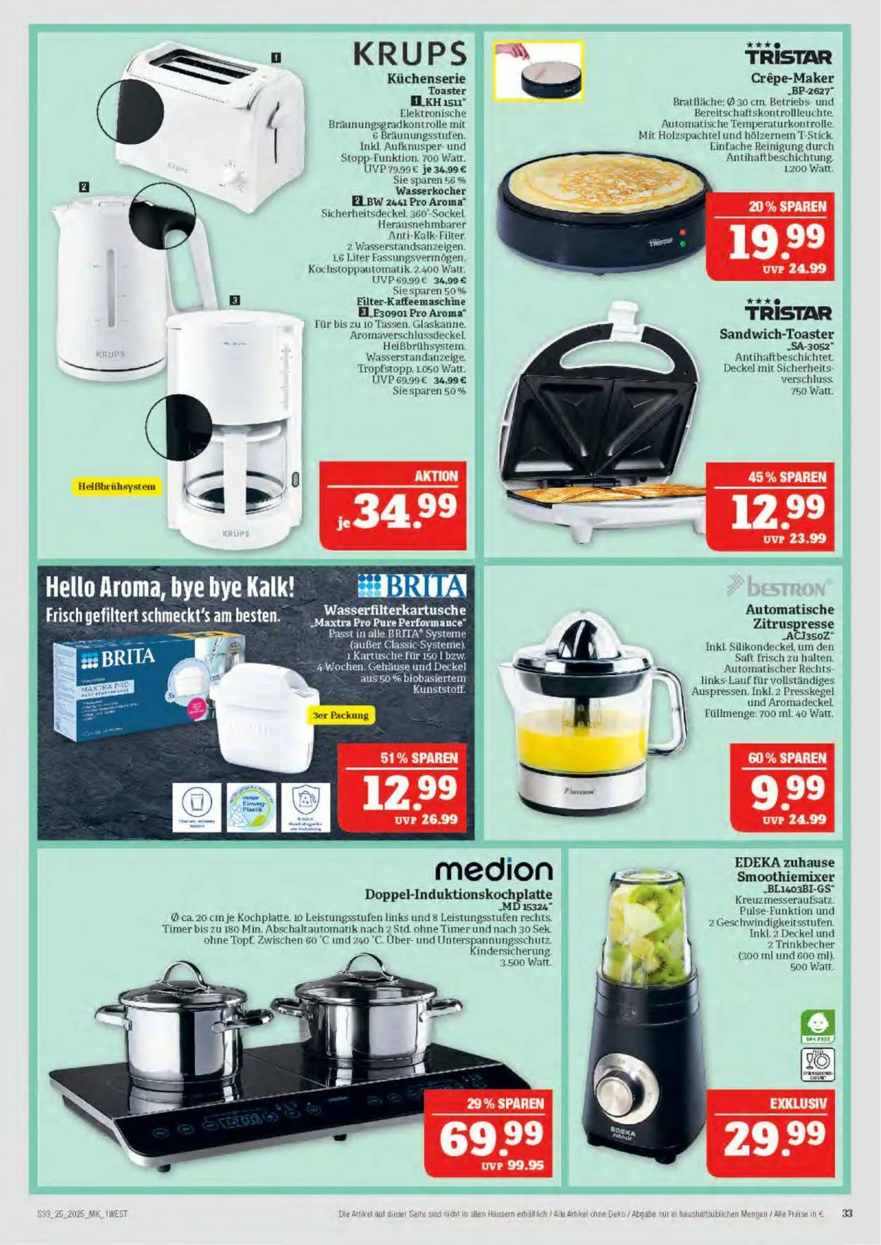 Marktkauf - Nürnberg-Thon Aktueller Prospekt von 16. Juni bis 21. Juni 2025 - Prospekt seite 33