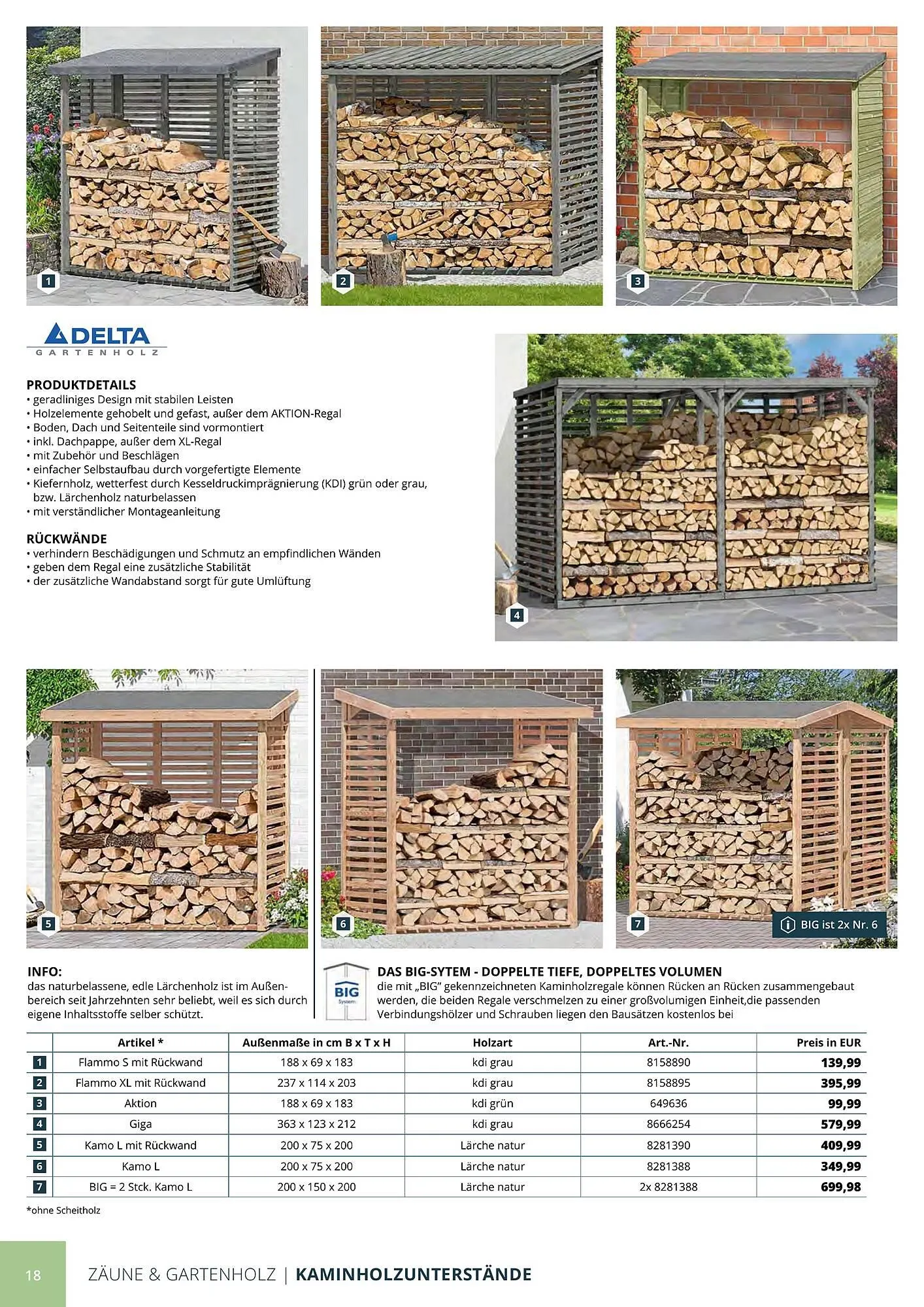 BBM Baumarkt Prospekt von 20. April bis 31. Dezember 2025 - Prospekt seite 18