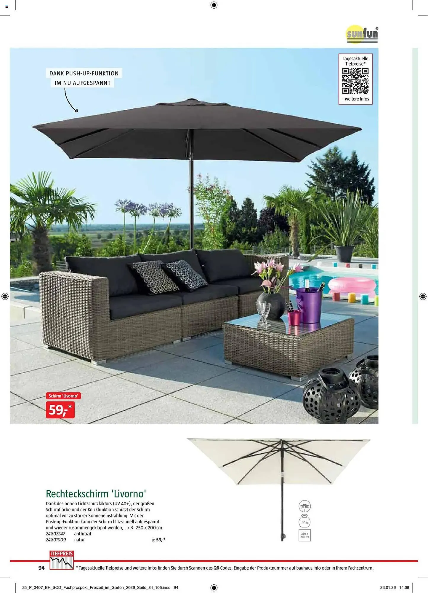 Bauhaus Prospekt von 2. März bis 30. Juni 2026 - Prospekt seite 94