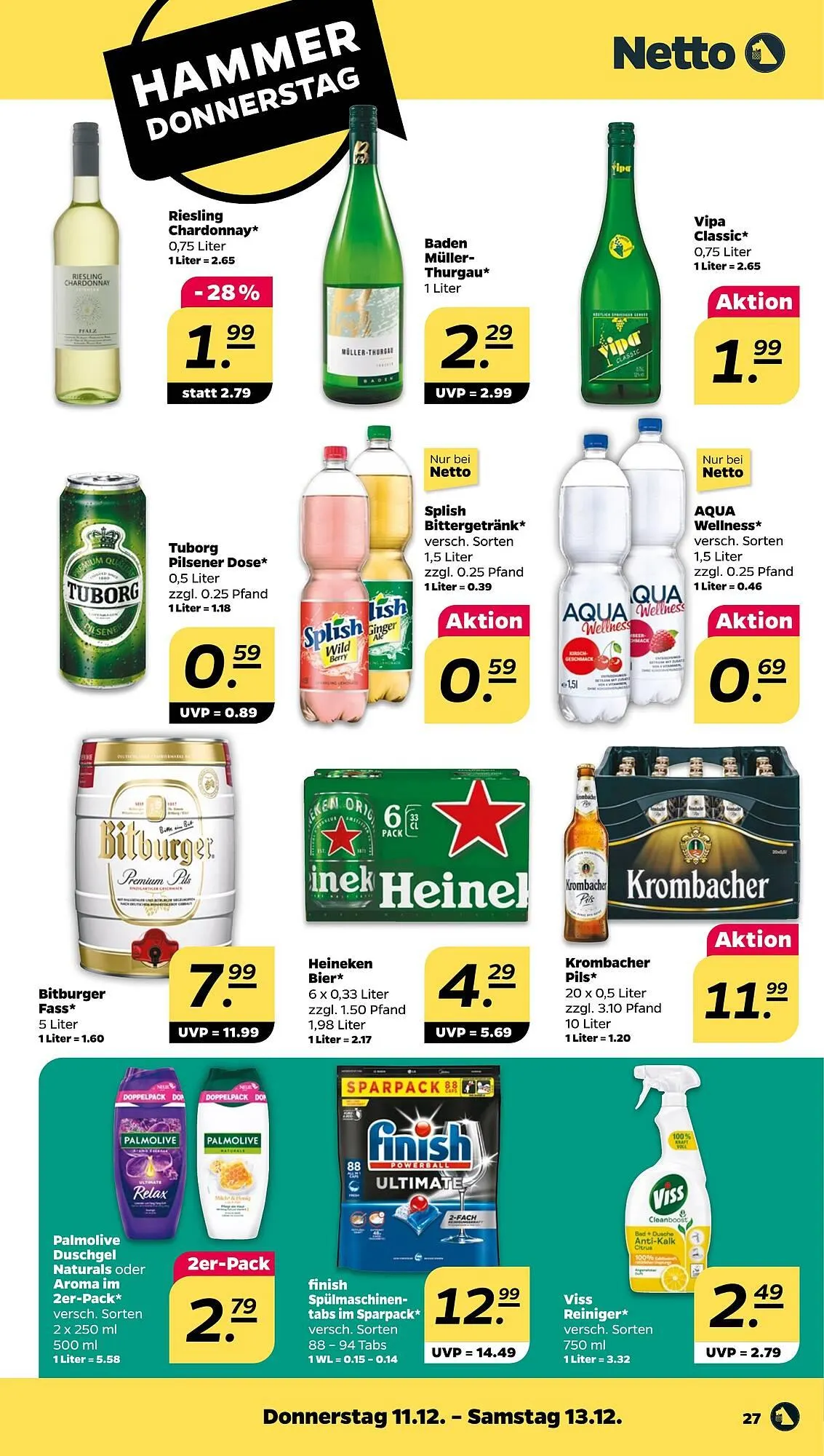 NETTO Prospekt von 8. Dezember bis 13. Dezember 2025 - Prospekt seite 29