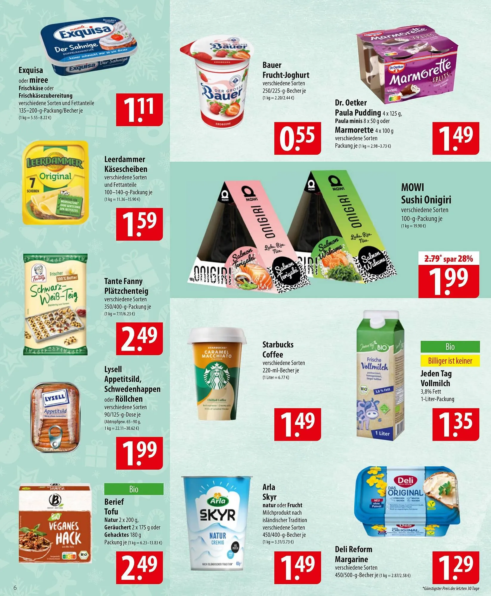 Famila Nord Ost Prospekt von 8. Dezember bis 13. Dezember 2025 - Prospekt seite 6