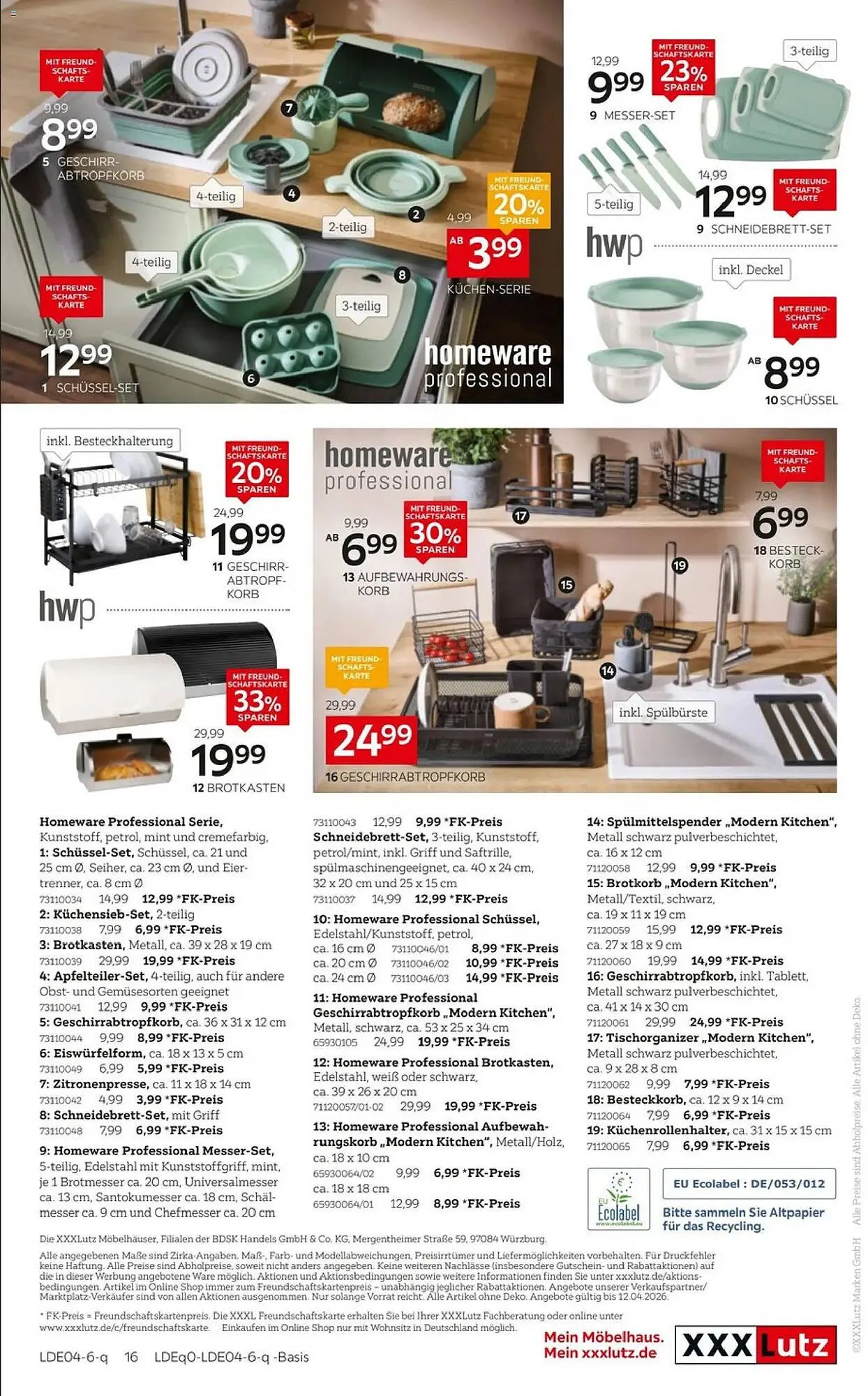 XXXLutz Prospekt von 29. März bis 12. April 2026 - Prospekt seite 21