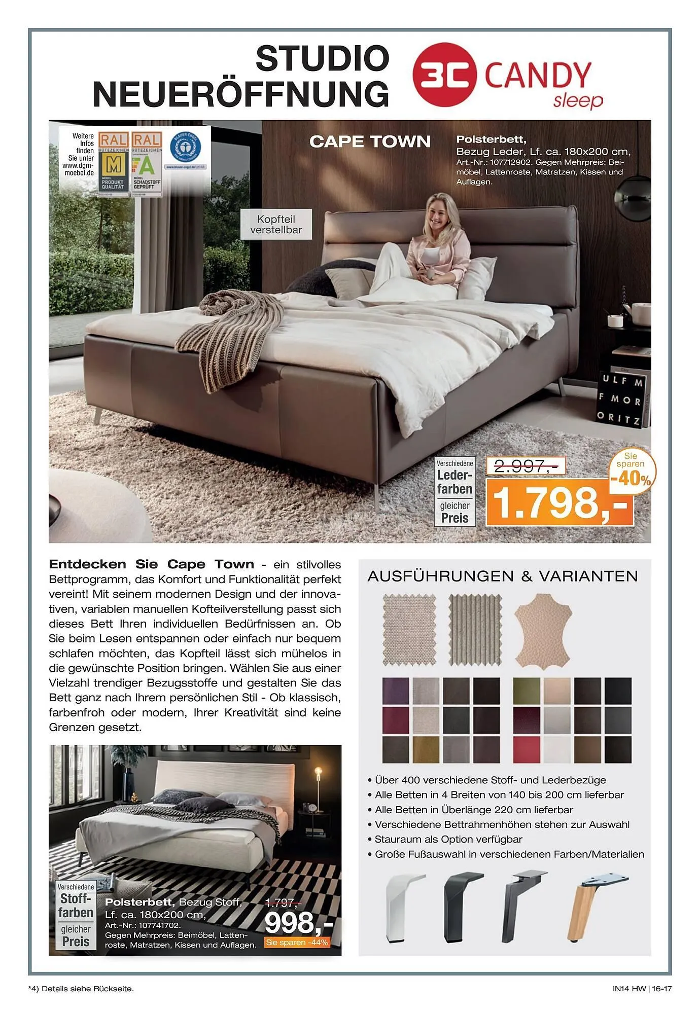 Möbel Inhofer Prospekt von 7. Mai bis 1. Juni 2025 - Prospekt seite 17