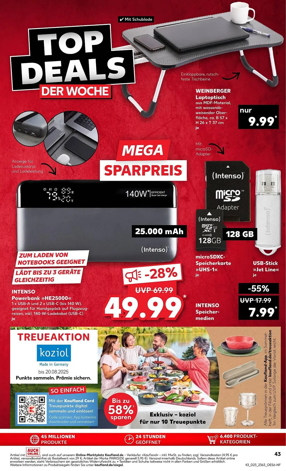Kaufland Prospekt von 5. Juni bis 11. Juni 2025 - Prospekt seite 43