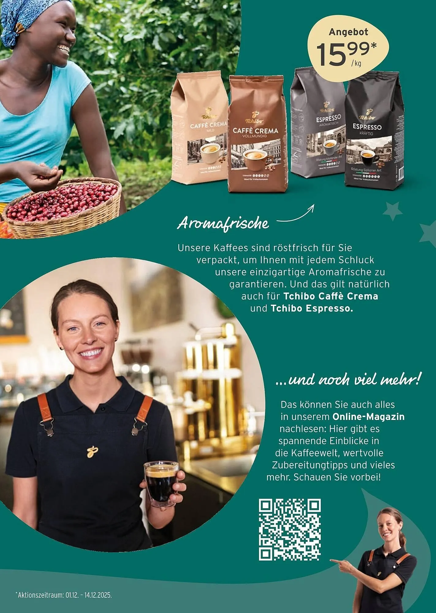 Tchibo Prospekt von 3. Dezember bis 6. Dezember 2025 - Prospekt seite 38