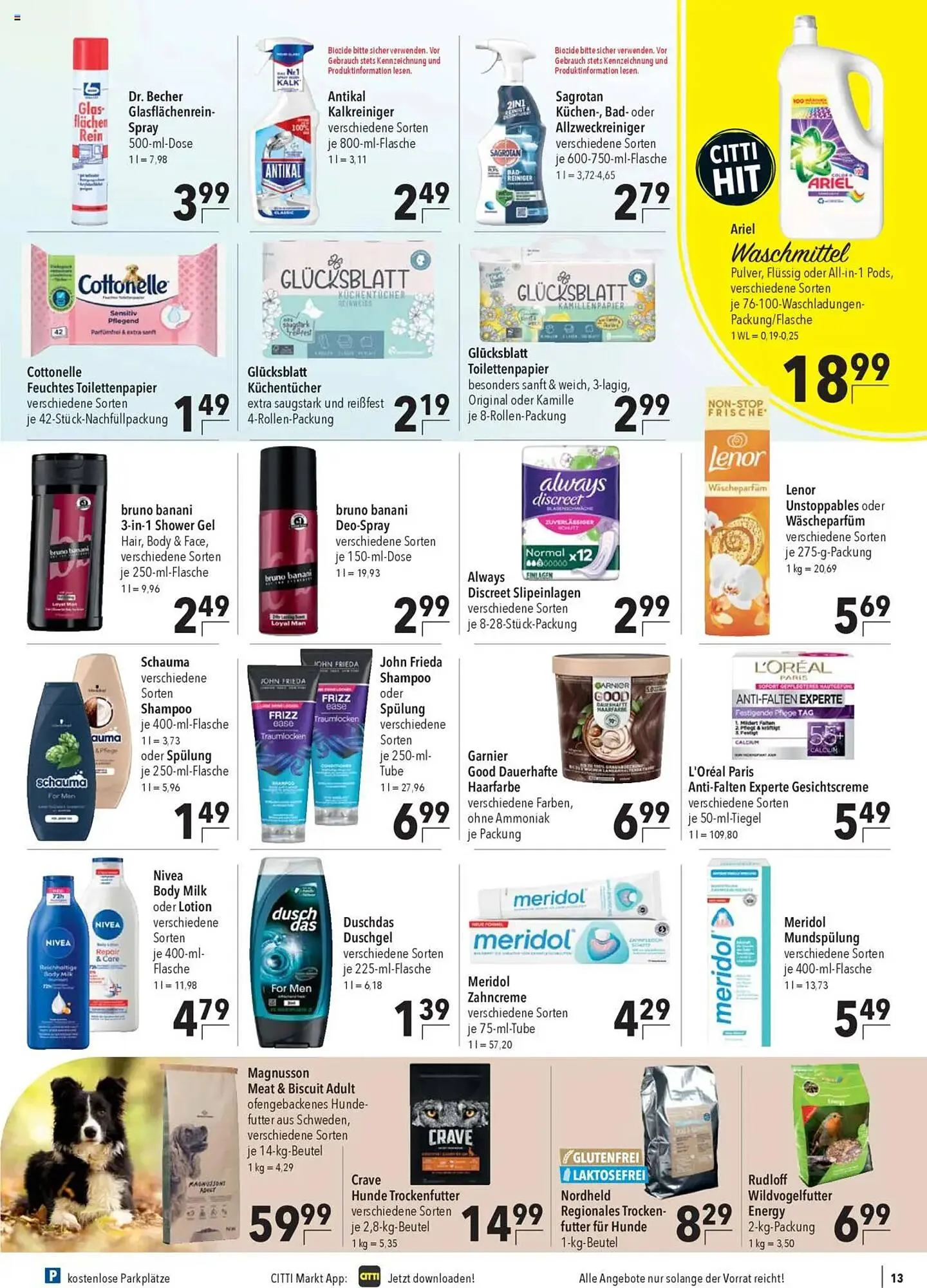 CITTI Markt Prospekt von 8. Oktober bis 14. Oktober 2025 - Prospekt seite 15