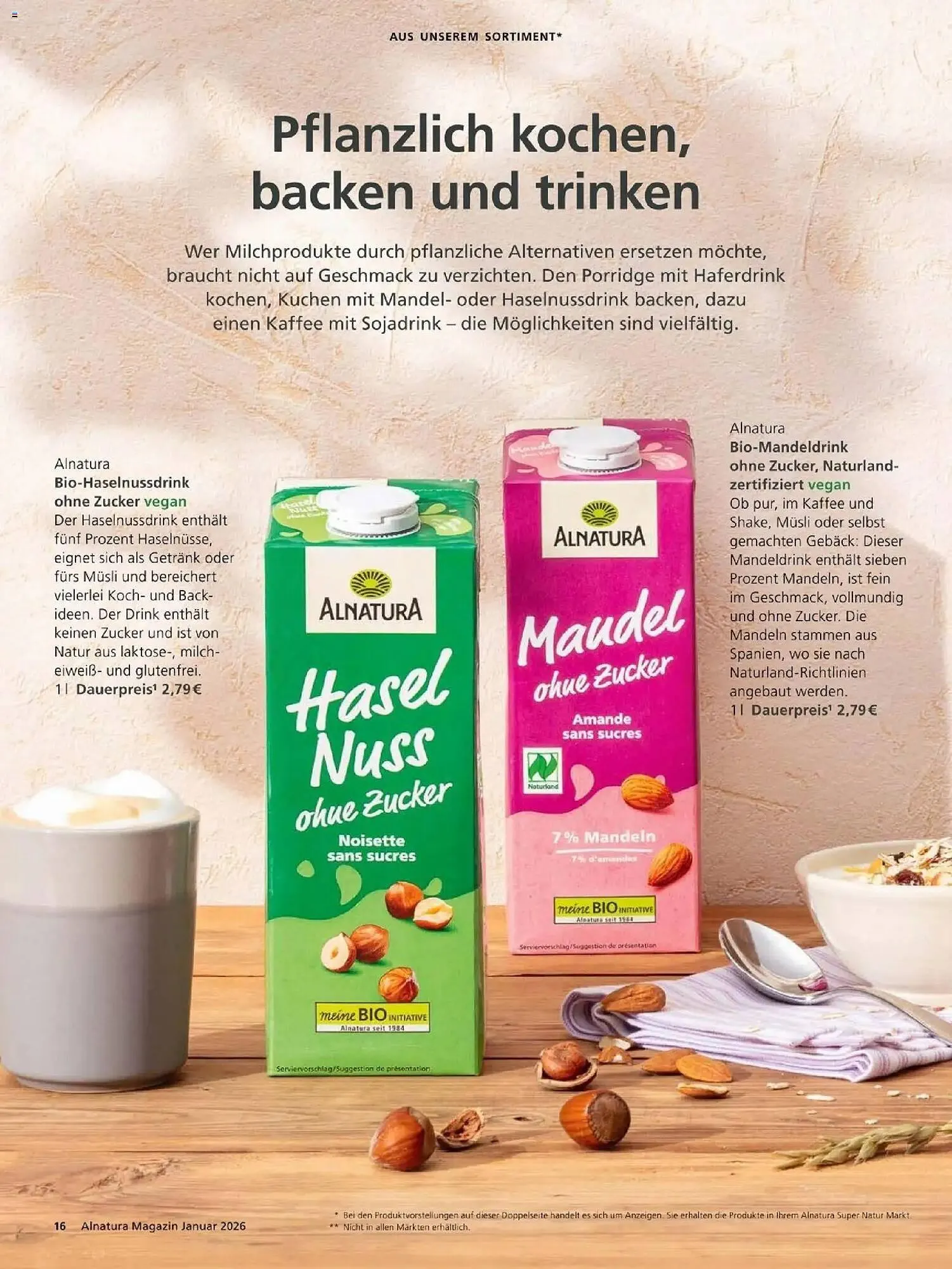 Alnatura Prospekt von 1. Januar bis 31. Januar 2026 - Prospekt seite 16