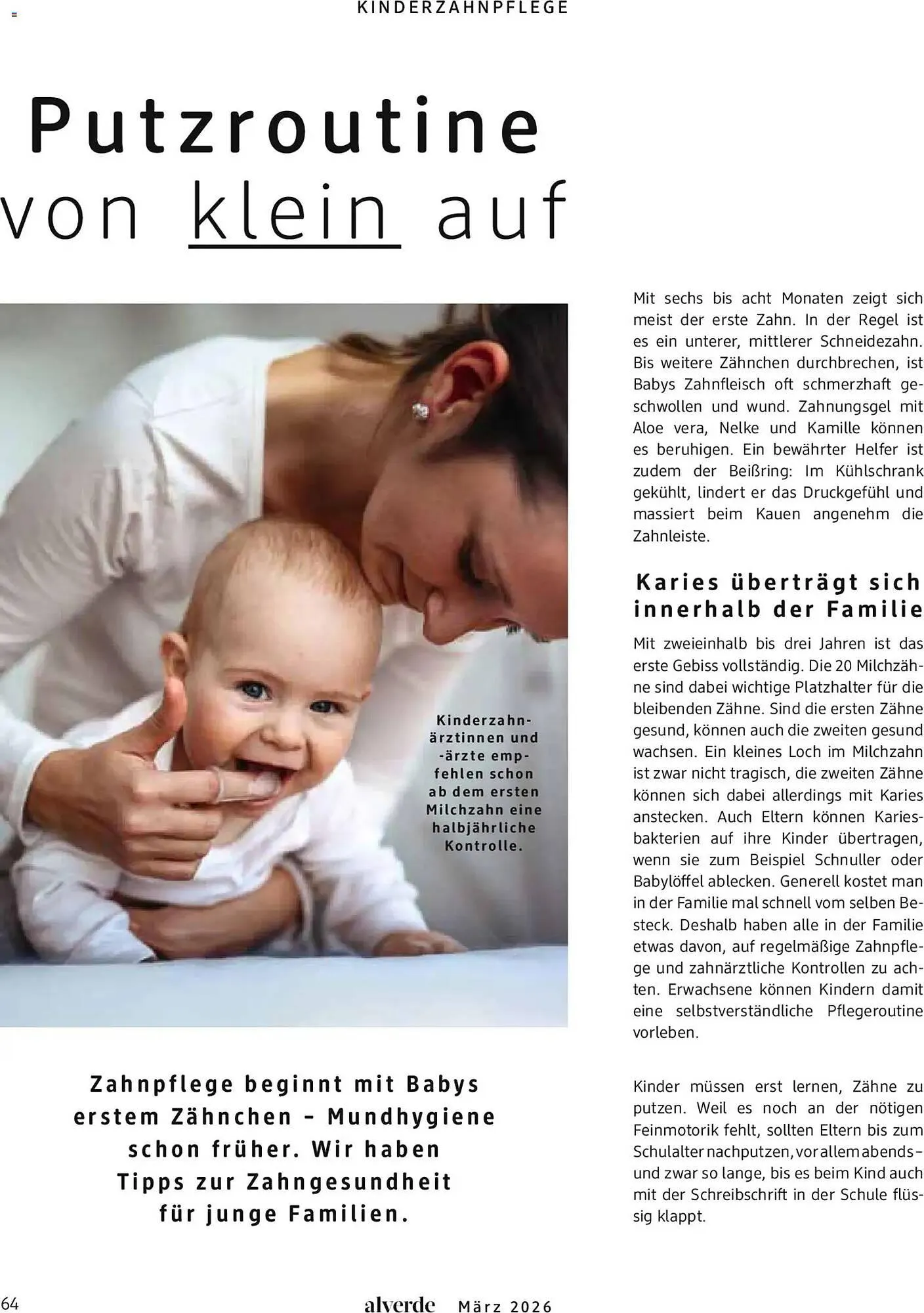 Dm drogerie Magazin von 1. März bis 31. März 2026 - Prospekt seite 64