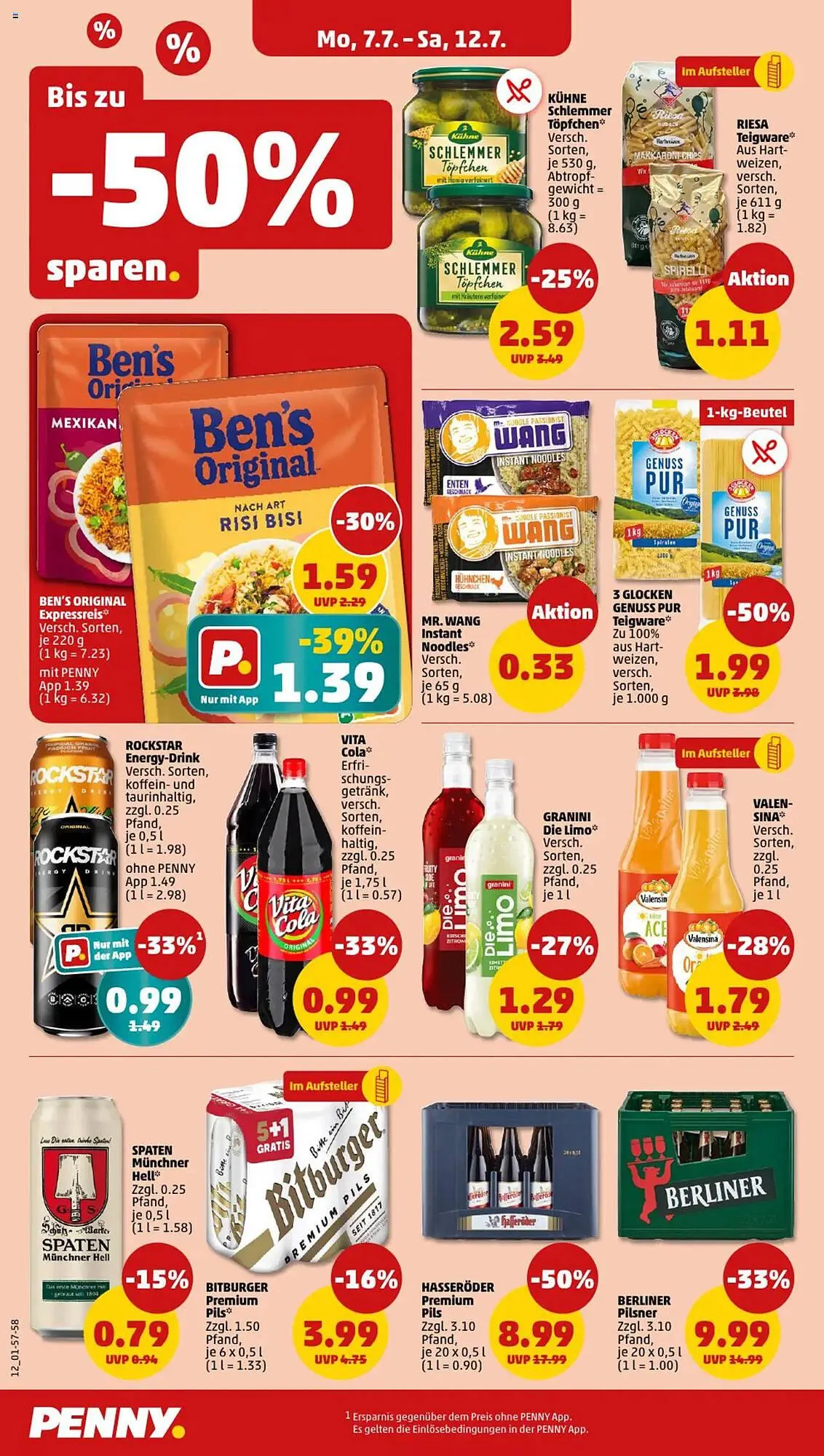 PENNY Prospekt von 7. Juli bis 12. Juli 2025 - Prospekt seite 12