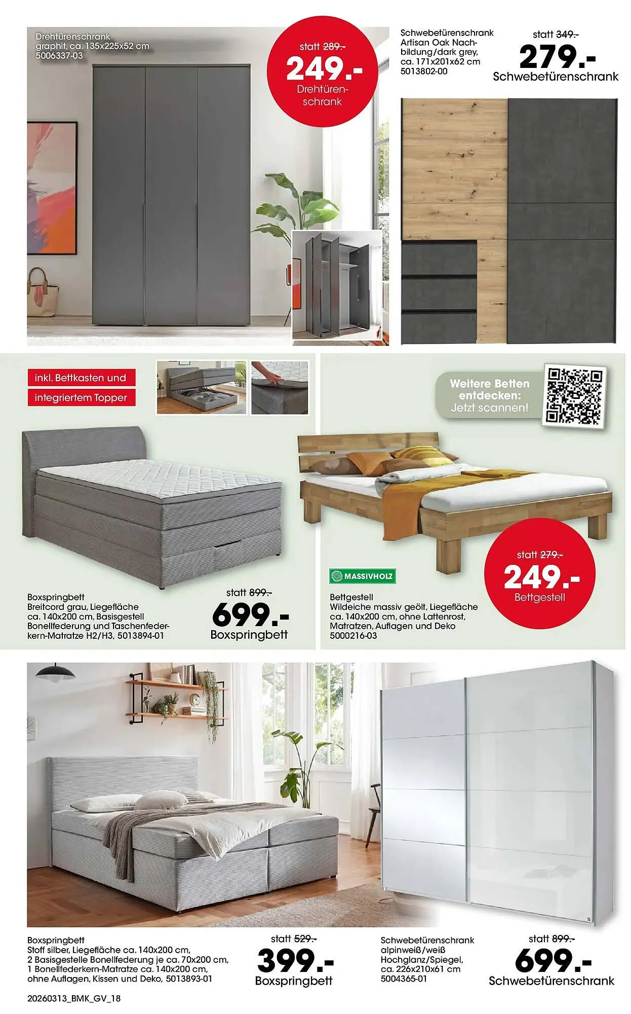 Möbel Martin Prospekt von 12. März bis 31. März 2026 - Prospekt seite 18
