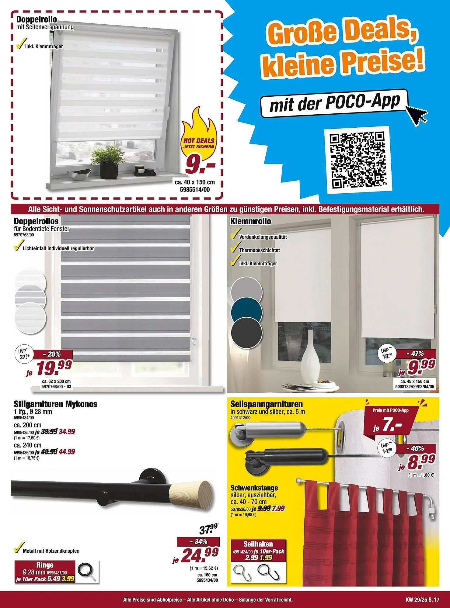 Poco Prospekt von 12. Juli bis 18. Juli 2025 - Prospekt seite 17