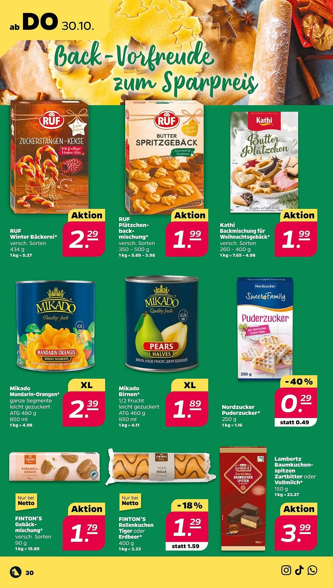 NETTO Prospekt von 27. Oktober bis 1. November 2025 - Prospekt seite 32